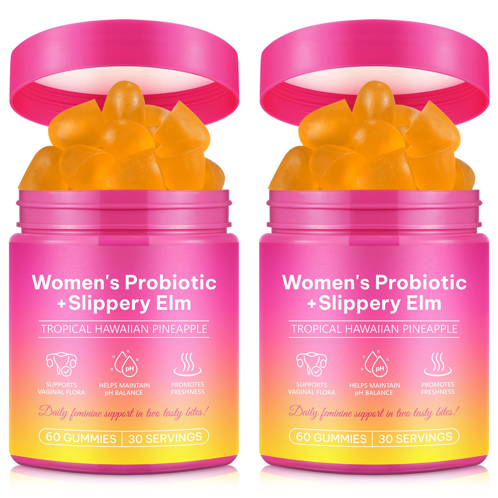 Beyxdu Probiotics for Women Gummies with Slippery Elm Feminine Balance Gummies for Women Vaginal Probiotics with Prebiotics & Lactobacillus Probiotic Blend Vaginal Odor & Vaginal Flora 120Gummy Beyxdu buy supplements canada