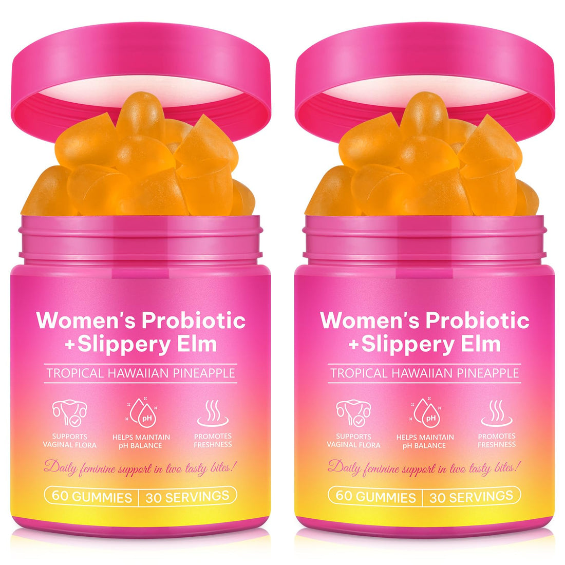 Onznoz Feminine Balance Gummies for Women, Vaginal Probiotics with Prebiotics & Lactobacillus Probiotic Blend, Supports pH Balance & Immune Health, Womens Probiotic Slippery Elm Onznoz buy supplements canada
