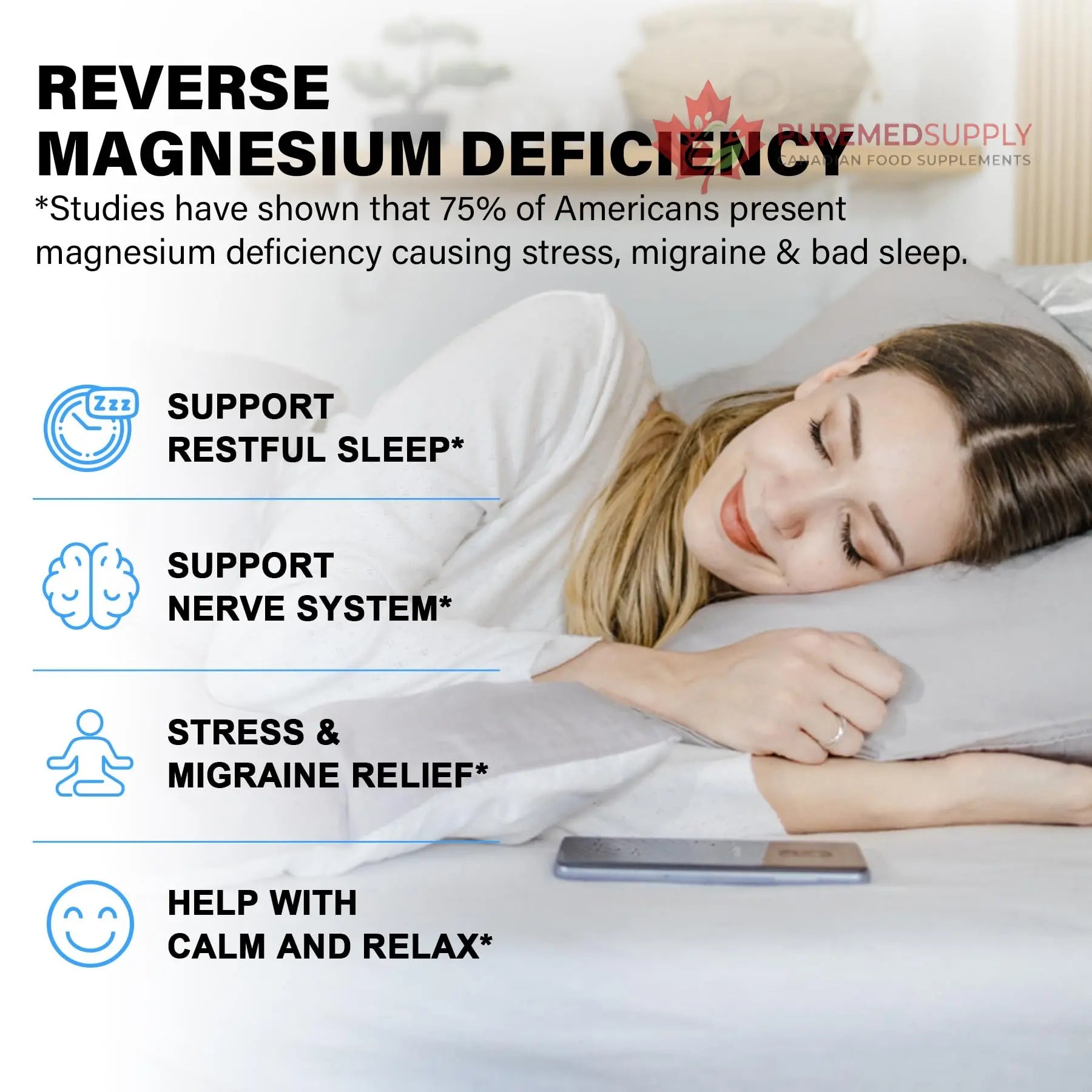 Magnesium Complex Supplement 8 Forms, 500mg Magnesium Glycinate, Malate, Citrate, High Absorption Mg for Calm, Sleep, Mood & Healthy Muscle, Pack of 2, Total 120 Vegan Capsules EnvyCure buy supplements canada