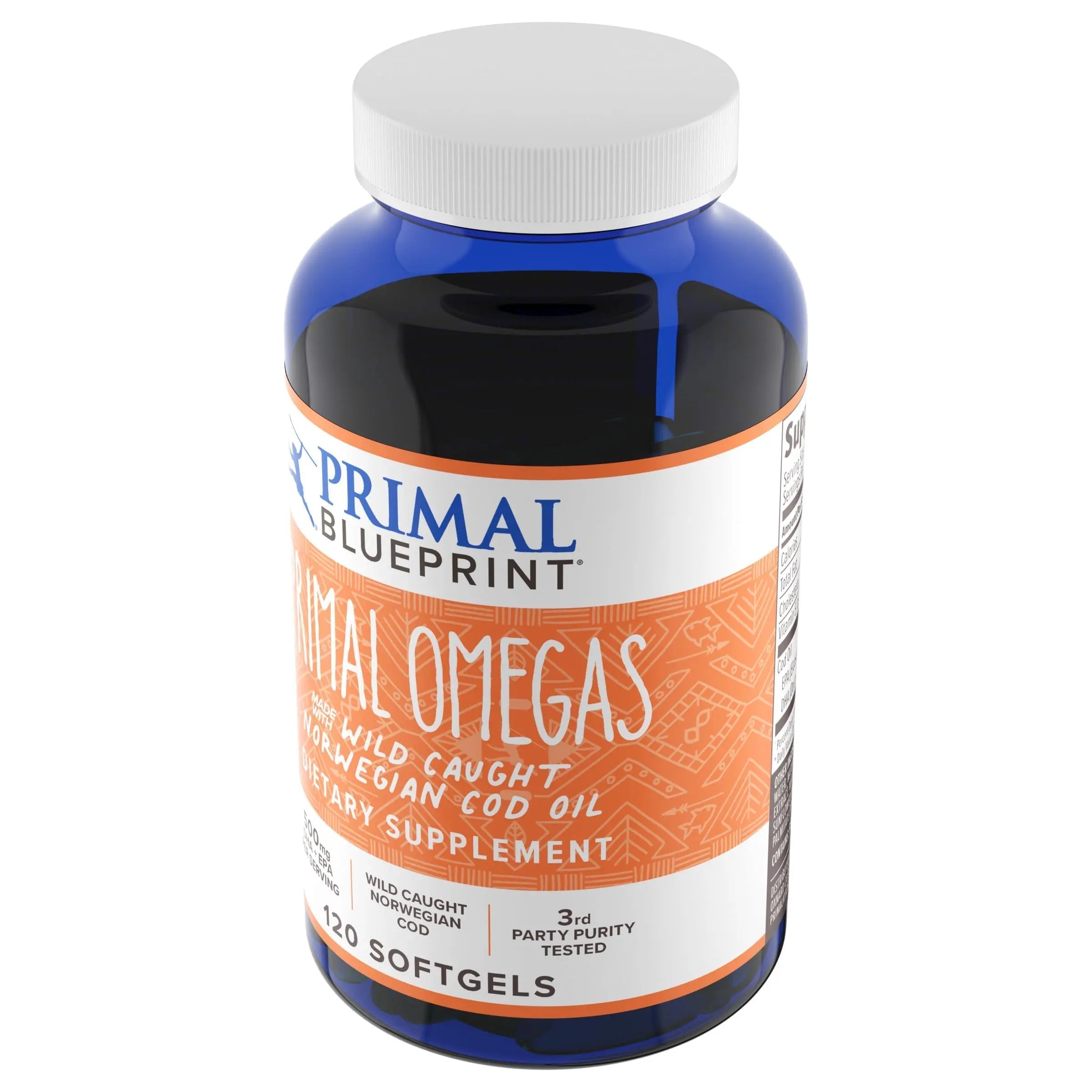 Primal Blueprint Primal Omegas, Omega-3 Fatty Acid Daily Supplement, 120 Count Primal Blueprint buy supplements canada
