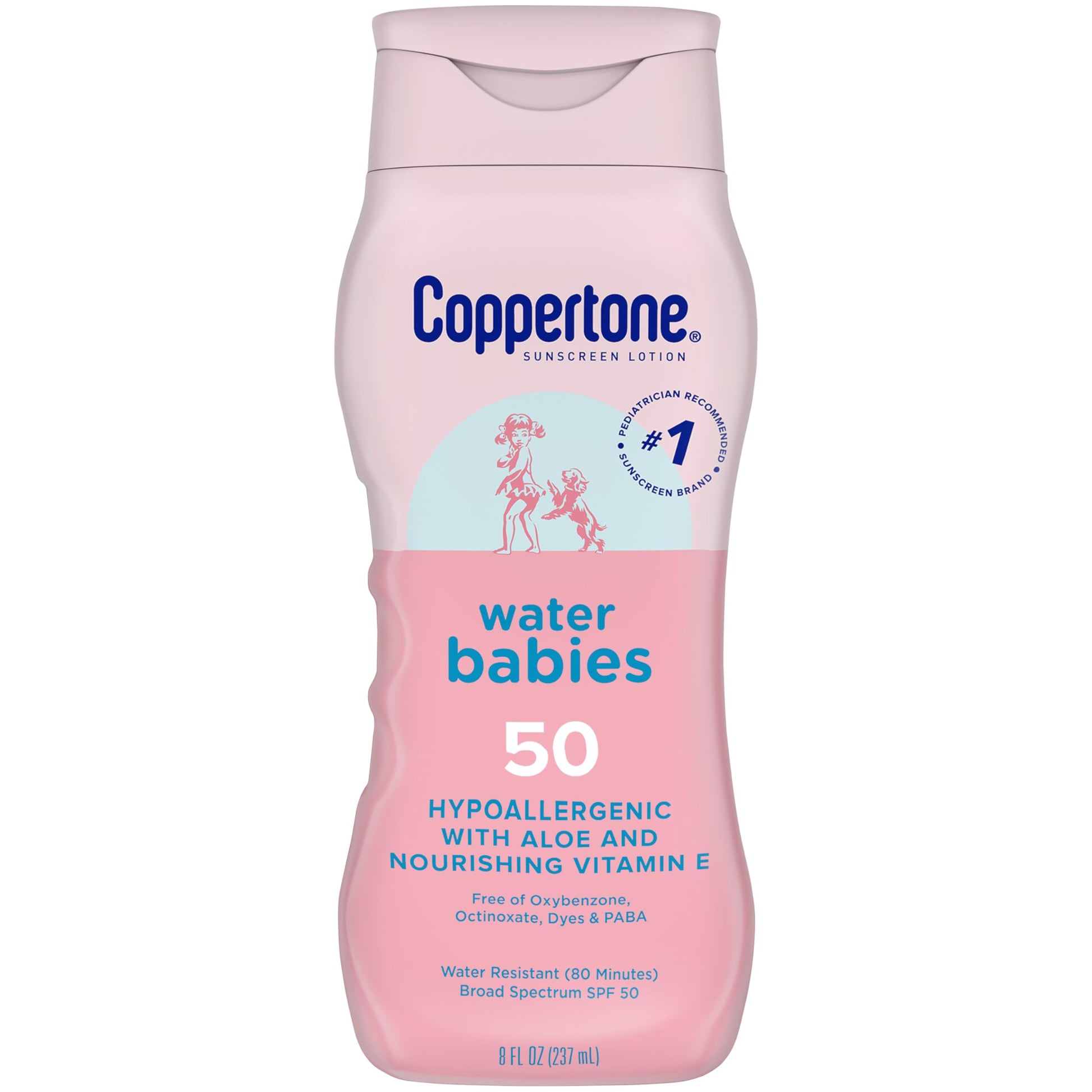 Coppertone WaterBabies Baby Sunscreen Lotion SPF 50, Hypoallergenic Sunscreen for Babies, Water Resistant Coppertone buy supplements canada