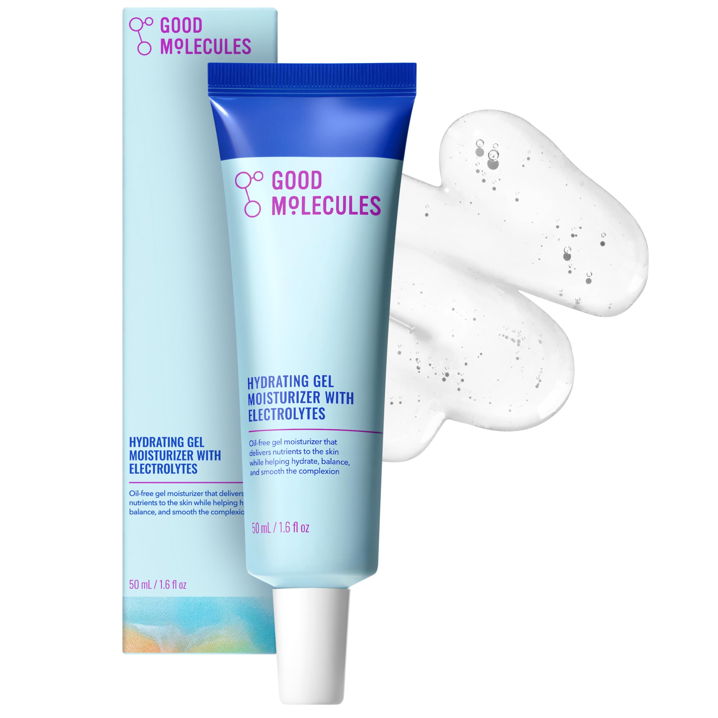 Good Molecules Hydrating Gel Moisturizer – Lightweight Water-Based Gel, Fast-Absorbing Oil-Free Moisturizer for Oily Good Molecules buy supplements canada