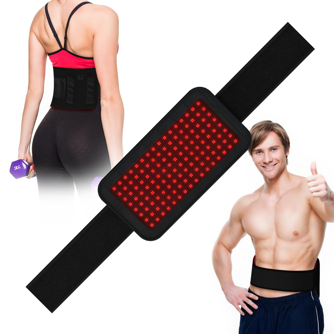 Red Light Therapy Belt, Infrared Light Therapy Wrap, 384PCS Red Light &Infrared Light HaSoCare buy supplements canada