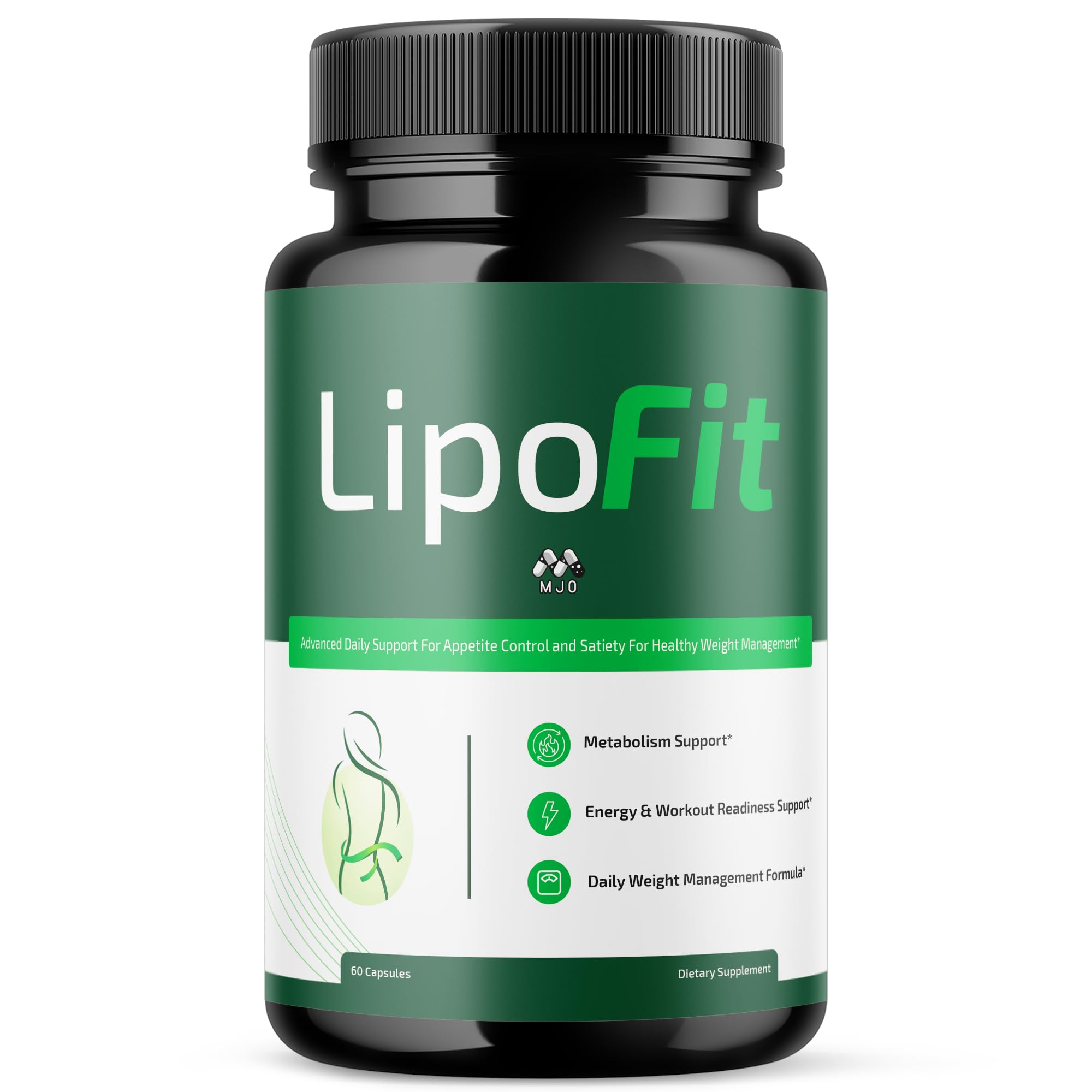 Lipo Fit Capsules, Official Lipo Fit Pills with All Natural Ingredients, Advanced Overall Health and Wellness Vitamin Supplement Formula for Maximum Strength Multivitamin Support (60 Capsules) MJO buy supplements canada