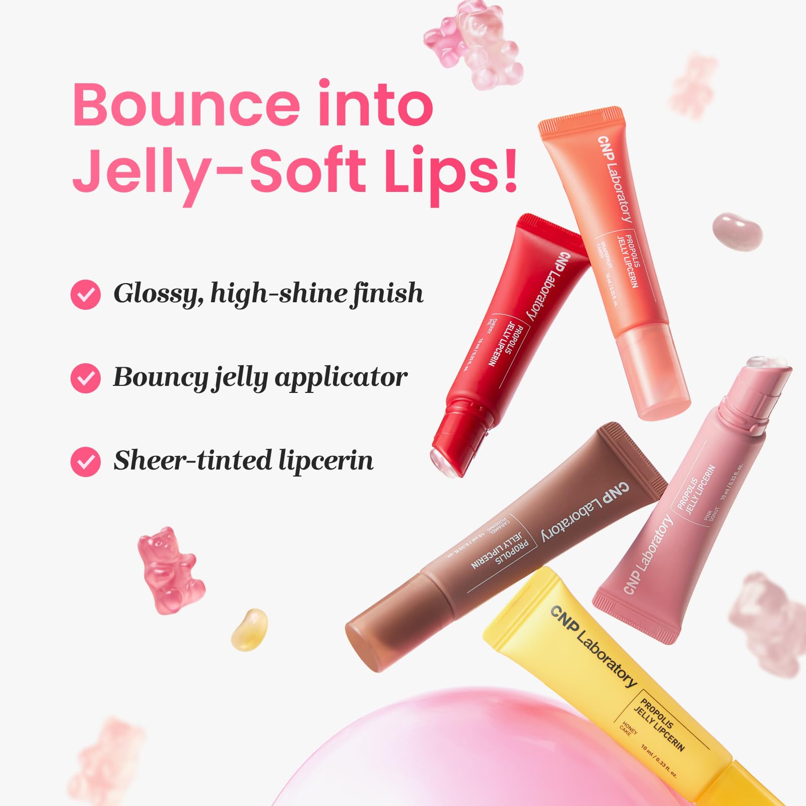 CNP Propolis Jelly Lipcerin™ - 01 Honey Cake, Hydrating Lip Balm & Gloss with Manuka Honey + Hyaluronic Acid, Stocking Stuffers, Gifts for Women, 0.3 fl.oz. CNP buy supplements canada