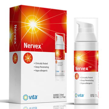 Vita Sciences Nervex Powerful Neuropathy Cream: Advanced Natural Relief for Peripheral Neuropathy, Fibromyalgia, and Fast Comfort Treatment for Feet, Hands, Legs, and Toes Vita Sciences buy supplements canada