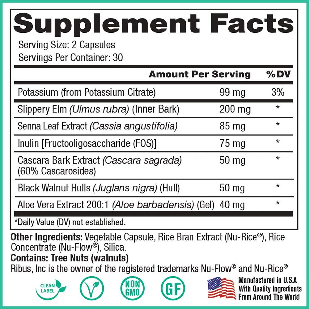 Peak Pure & Natural Colon Support - Colon Cleanse and Detox Supplement for Digestive Health - Gut Health Support with Inulin and Senna Leaf Extracts - with Fiber, Prebiotics, and Probiotics - 1 Pack Peak Pure & Natural buy supplements canada