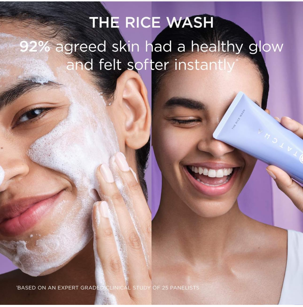 TATCHA The Rice Wash | Soft Cream Facial Cleanser Washes Away Buildup Without Stripping Skin For A Soft, Luminous Complexion | 4 oz TATCHA buy supplements canada