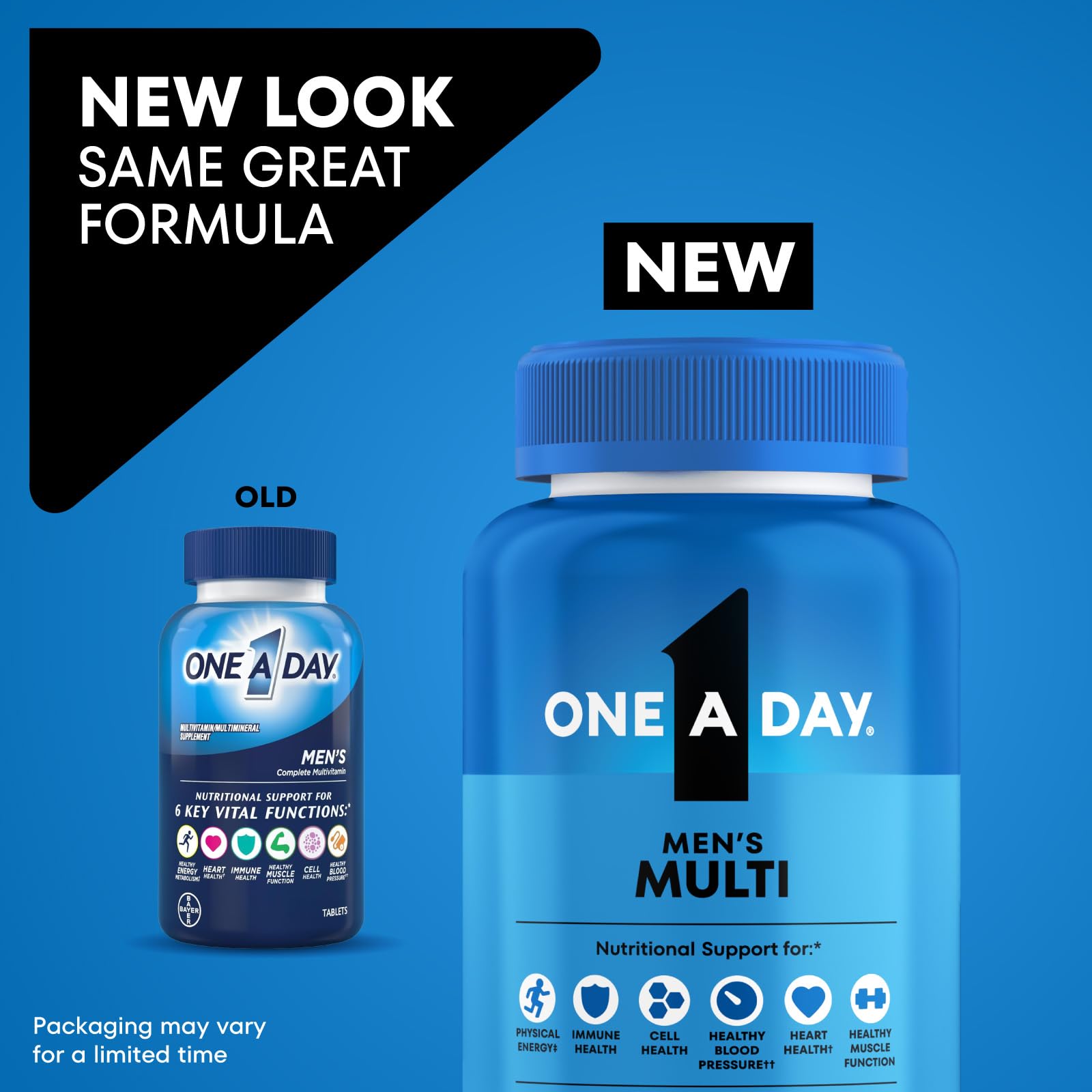 One A Day Multivitamin for Men - Daily Mens Multivitamins with Vitamin D, Zinc, Folic Acid, and B Vitamins, Physical Energy Support, 200 Count ONE A DAY buy supplements canada