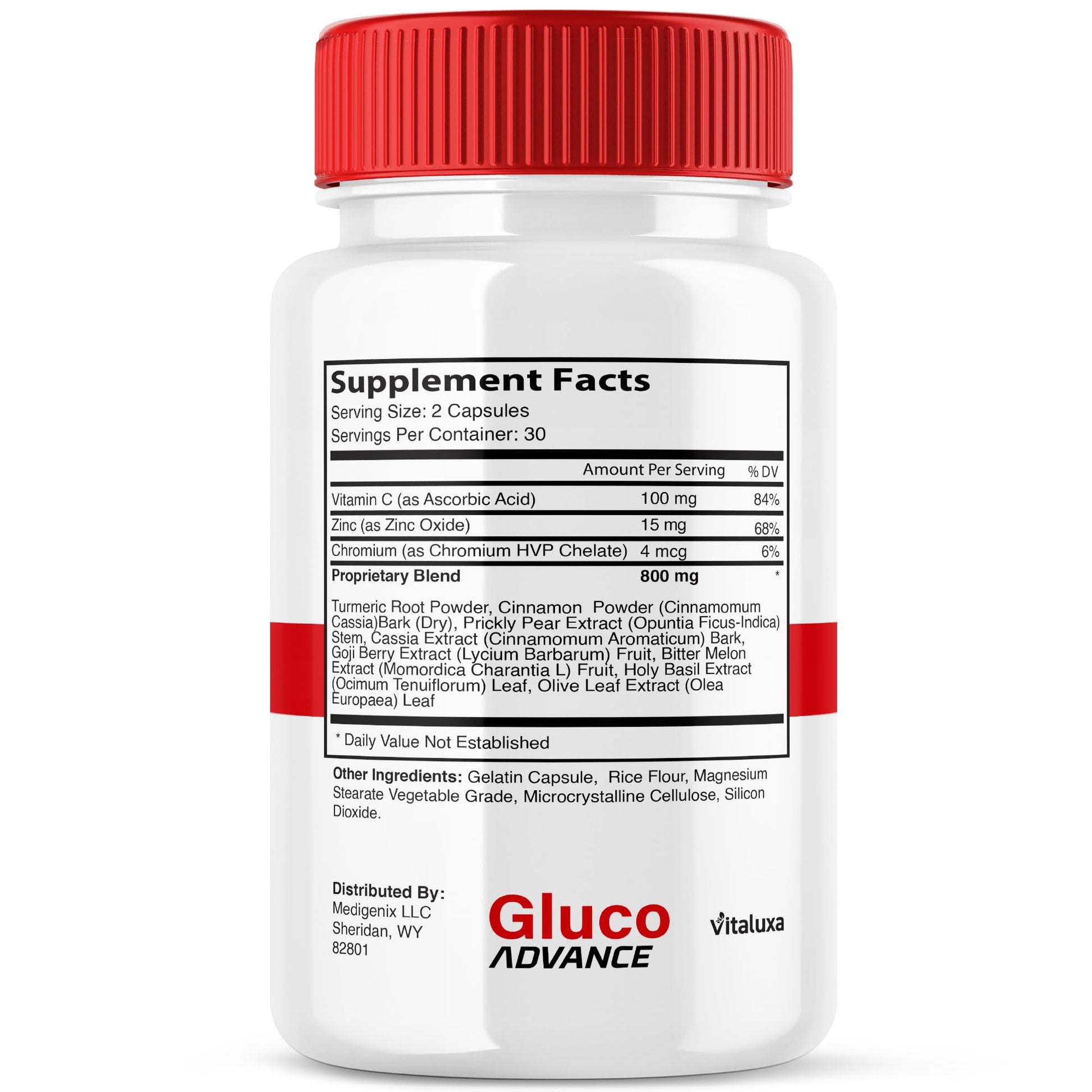 Gluco Advance Capsules, Gluco Advanced Blood Support Supplement GlucoAdvance Pills for Joints, GlucoseAdvance Premium Blend Flow Balance All Natural Formula Overall Health Wellness (60 Capsules) Vitaluxa buy supplements canada