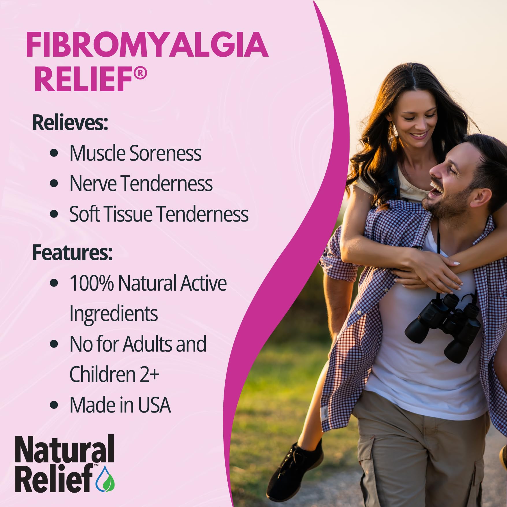 The Relief Products Natural Fibromyalgia Temporary Relief of Muscle Soreness Discomfot Tenderness Difficulty Moving & Joint Pain - 70ct TRP THE RELIEF PRODUCTS buy supplements canada