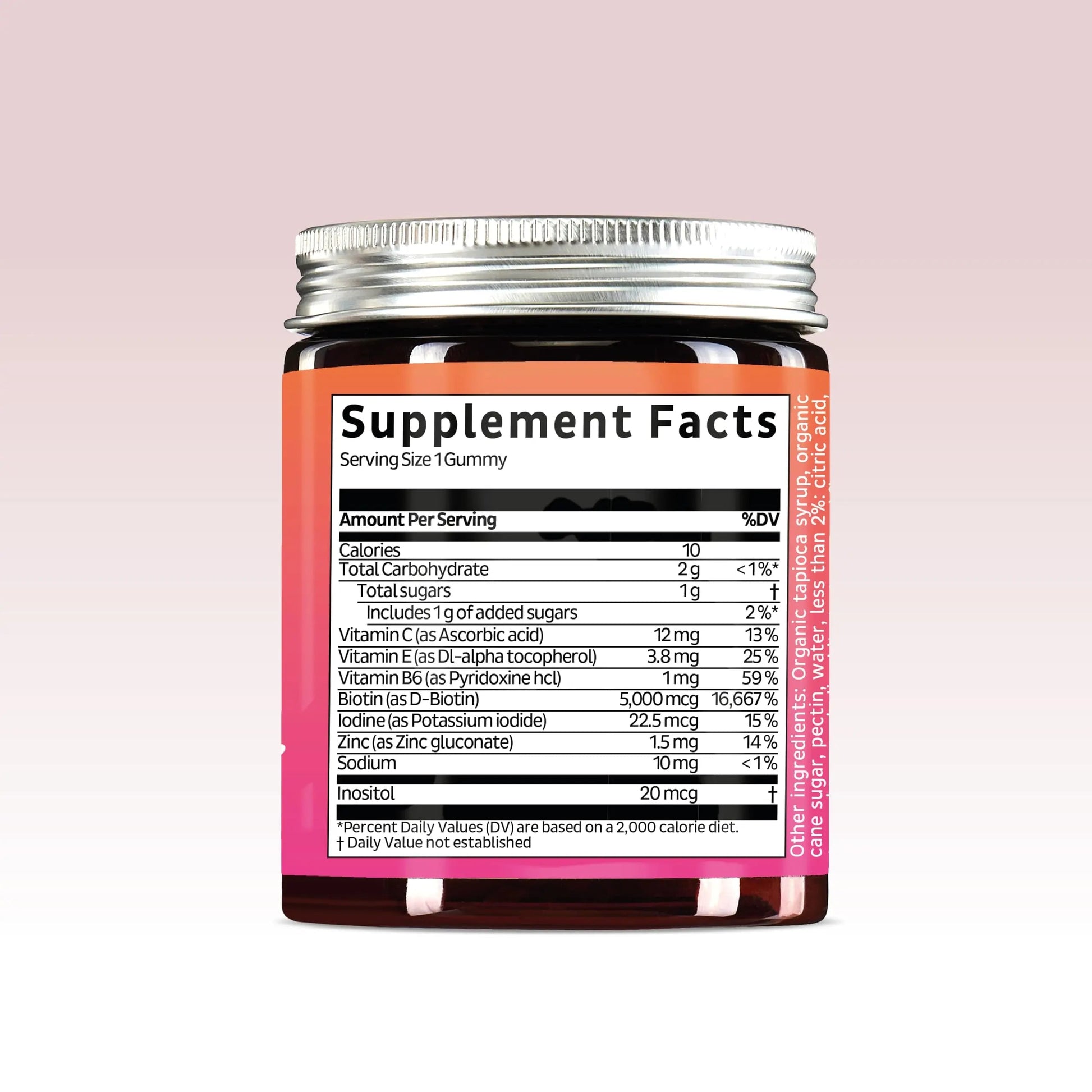Biotin Gummies for Hair, Skin & Nails. 5,000 mcg High Potency Vegan Vitamins for Faster Hair Growth, Stronger Nails & Healthy Skin. with Vitamins C & E, 90 Gummies Bears with Benefits buy supplements canada