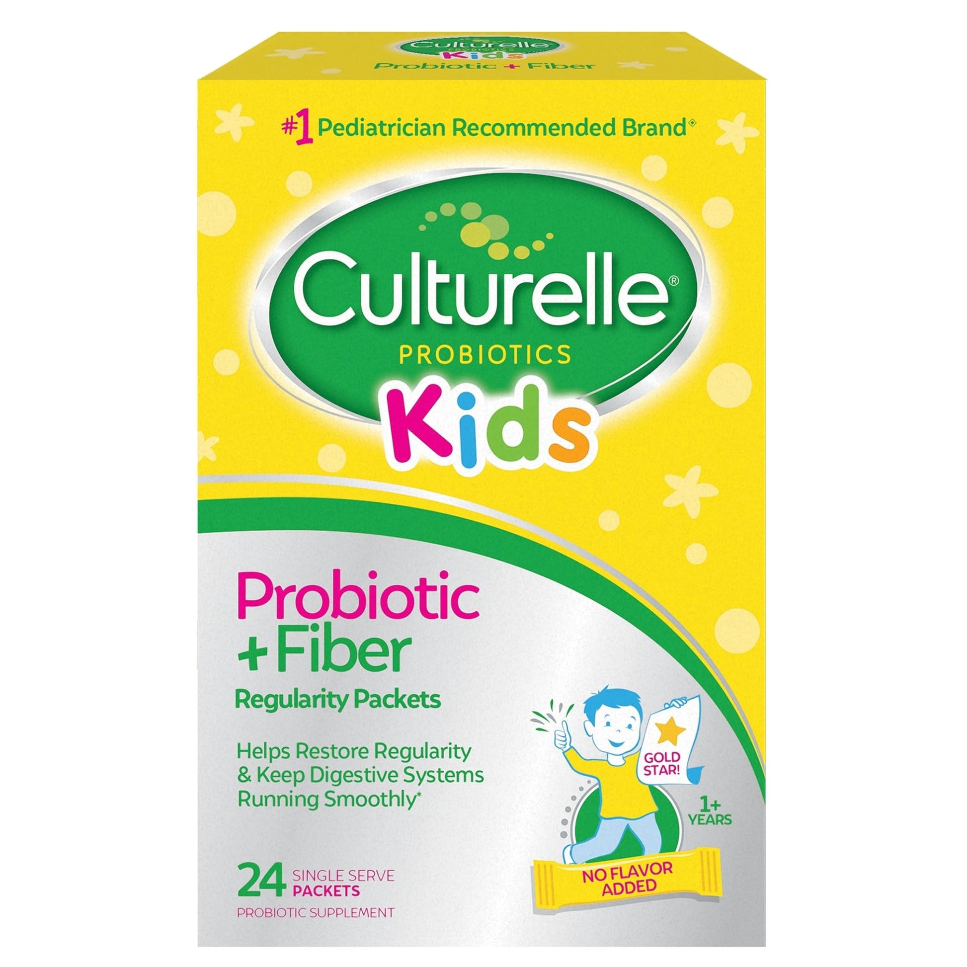 Culturelle Kids Probiotic + Fiber Packets (Ages 3+) - 24 Count - Digestive Health & Immune Culturelle buy supplements canada