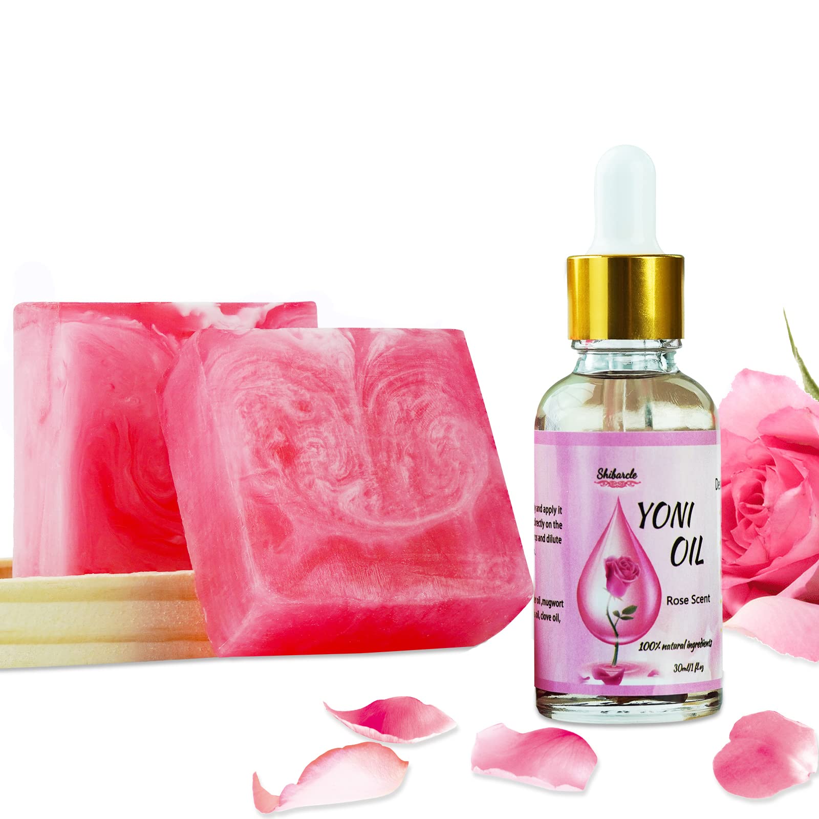 Yoni Soap Bars and Natural Yoni Oil Set, Yoni Oil Vaginal Wash for Women Feminine Wash Vaginial Shibarcle buy supplements canada