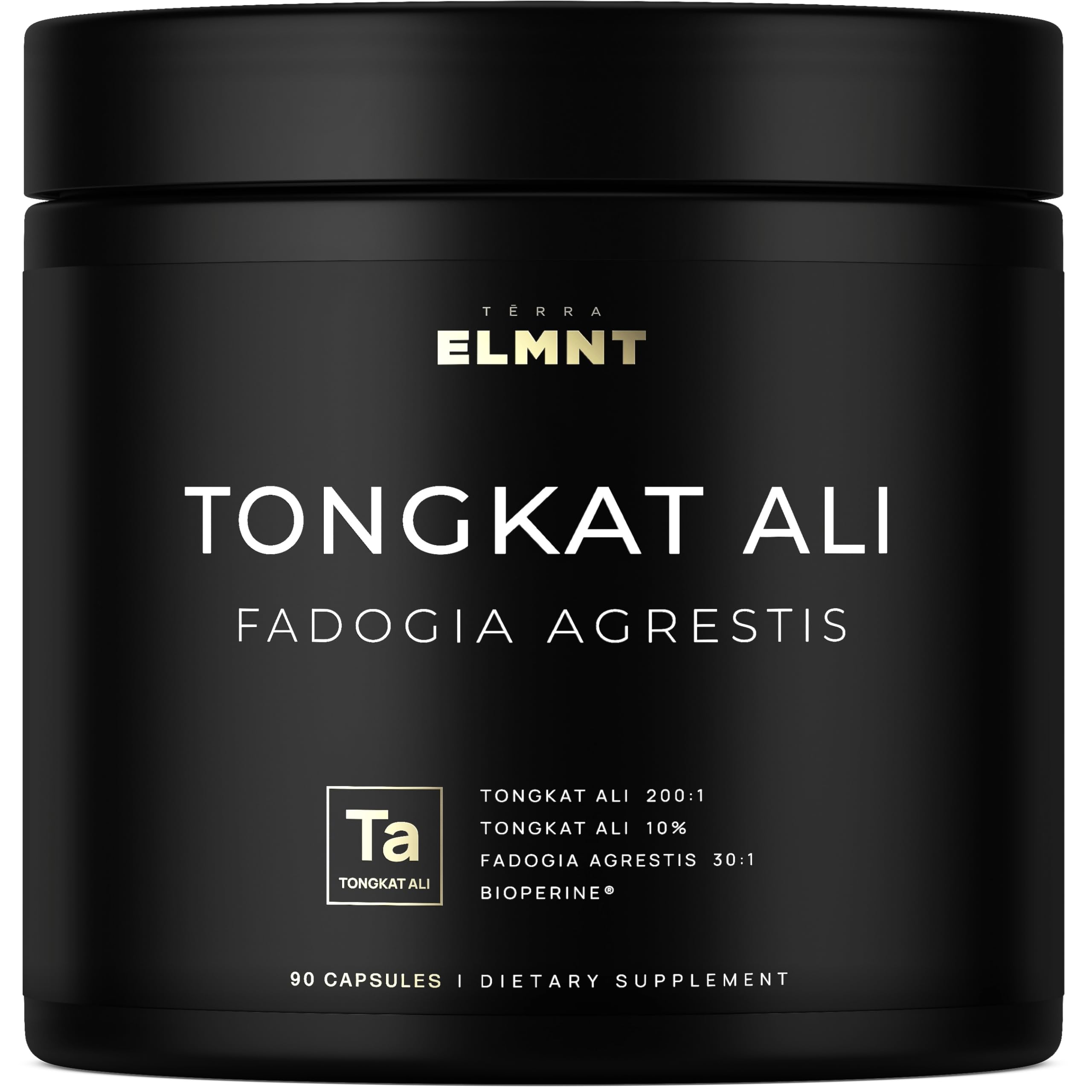 228,000mg 200x Strength Tongkat Ali for Men w. Fadogia Agrestis Extract - 10% Eurycomanone Longjack Highest Potency Fadogia Agrestis Tongkat Ali Supplement - Muscle Growth & Test Support Pills for Men TERRA ELMNT buy supplements canada