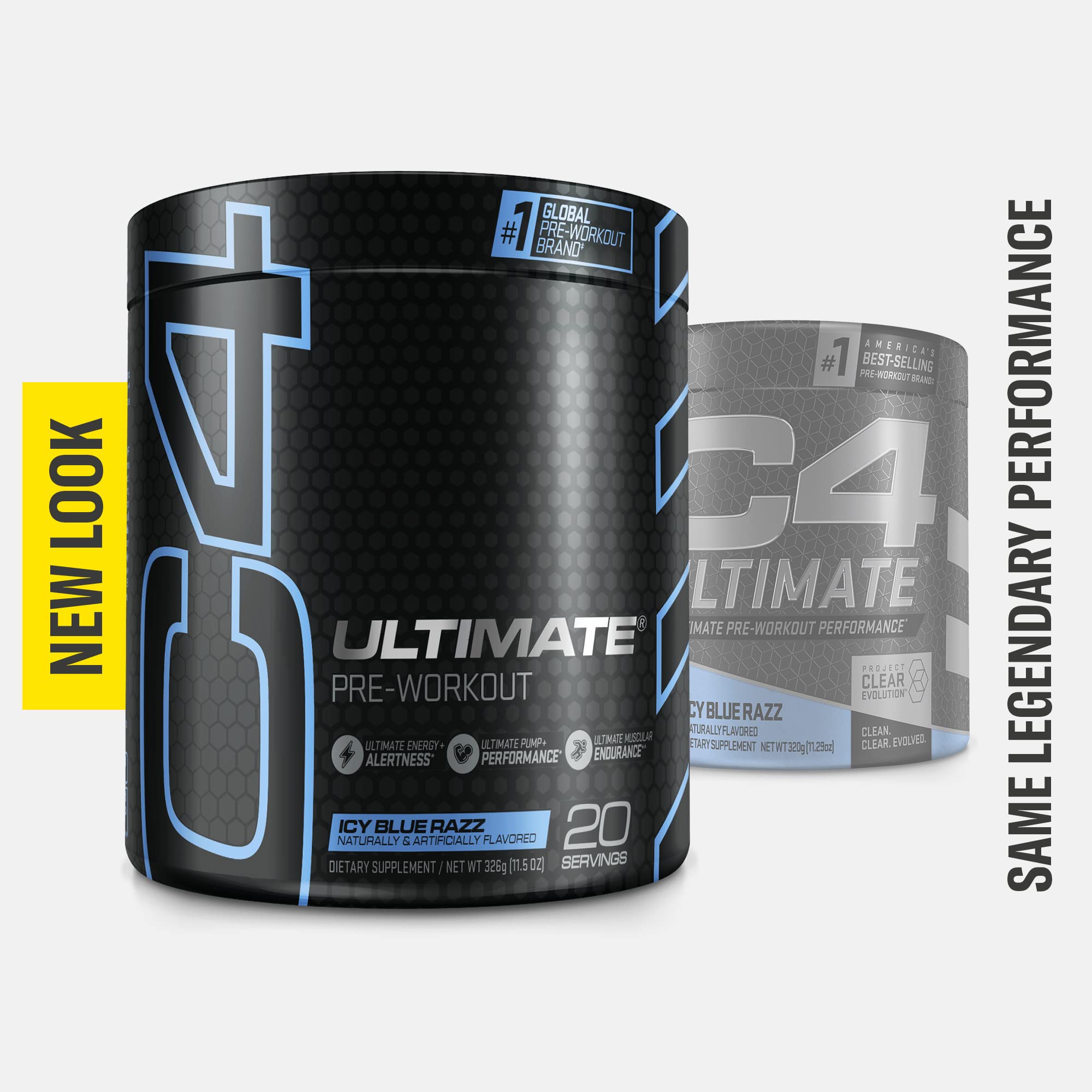 Cellucor C4 Ultimate Pre Workout Powder ICY Blue Razz - Sugar Free Preworkout Cellucor buy supplements canada