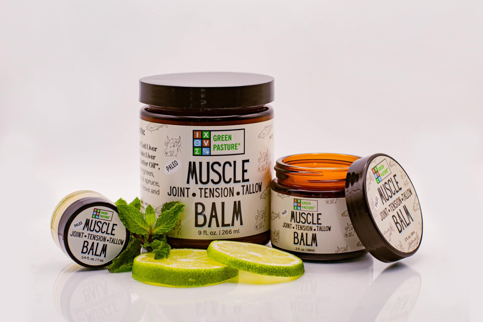 Green Pasture Muscle Balm (Muscle Balm, 2, Fl Oz), Cream Green Pasture buy supplements canada