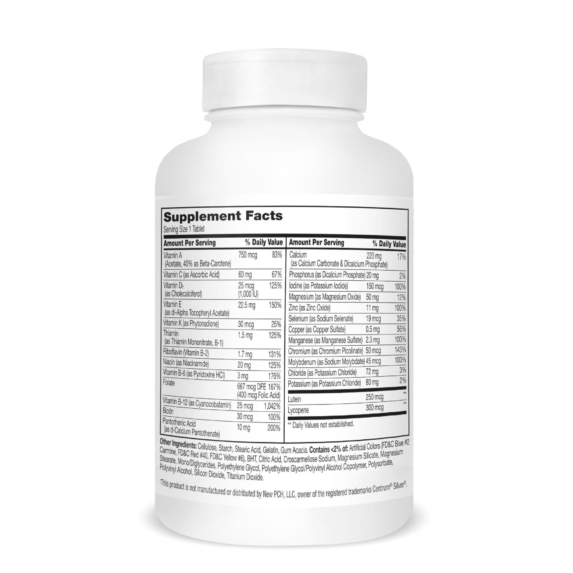 21st Century Sentry Senior Tablets, 265 Count 21st Century buy supplements canada