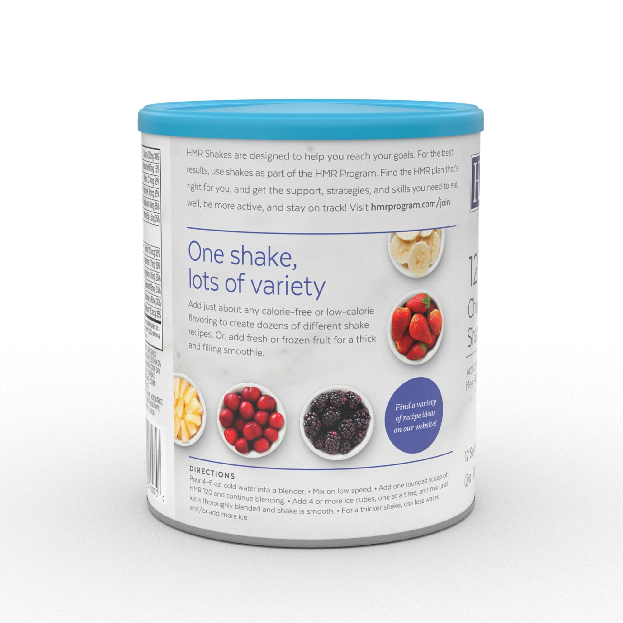 HMR 120 "Classic" Shake Meal Replacement Powder | Chocolate Shake Mix to Support Healthy HMR buy supplements canada
