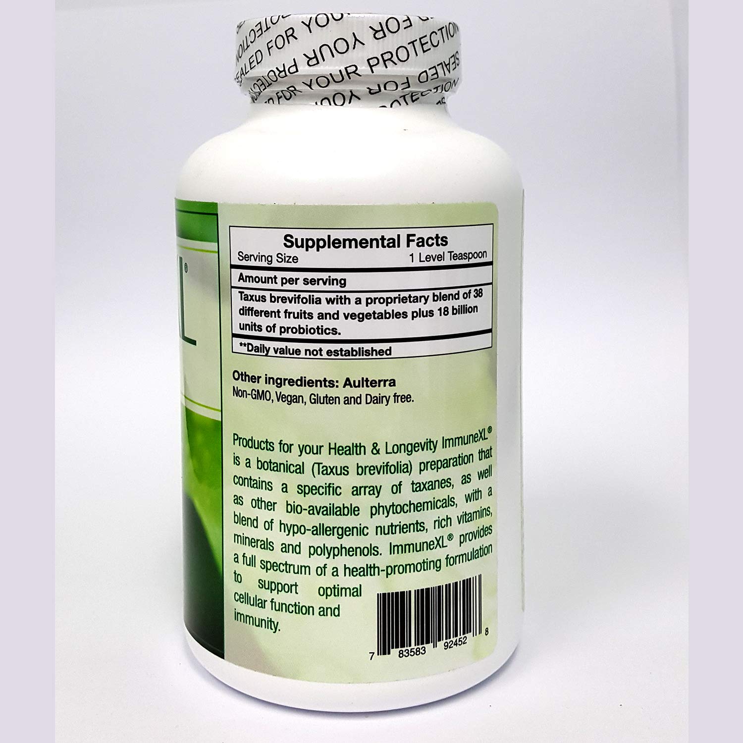 ImmuneXL Ultra Plus Powder (with Aulterra), 200 Grams ImmuneXL buy supplements canada