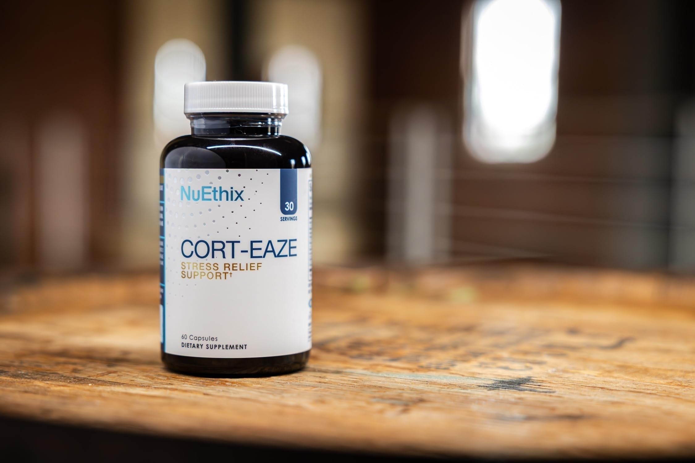 NuEthix Formulations Cort-Eaze - Cortisol Supplement - Health Support Supplement with Ashwagandha, L-Theanine & Rhodiola Rosea - Relaxation and Deep Sleep, 60 Capsules, 30 Servings NuEthix Formulations buy supplements canada