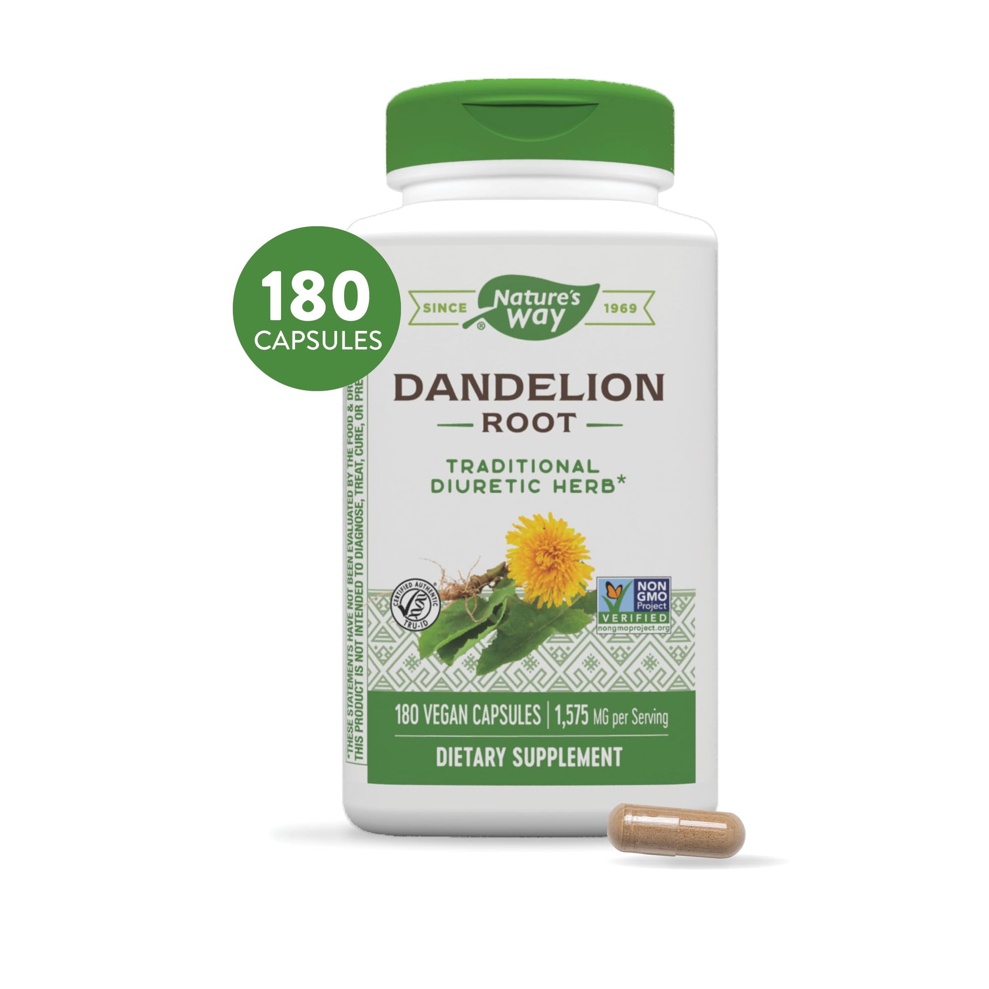 Nature's Way Dandelion Root Diuretic Herb* 525 mg per Capsule Non-GMO Nature's Way buy supplements canada