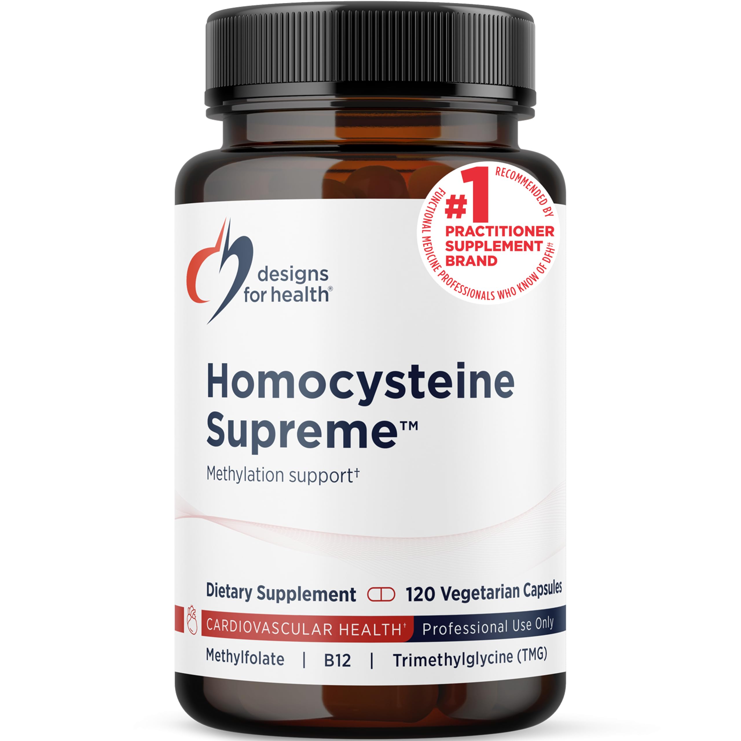 Designs for Health Homocysteine Supreme - Methylated Multivitamin of B Vitamins with Riboflavin, B6, B12, Folate, L-Serine & TMG for Brain Support & Healthy Inflammatory Response (120 Caps) Designs for Health buy supplements canada