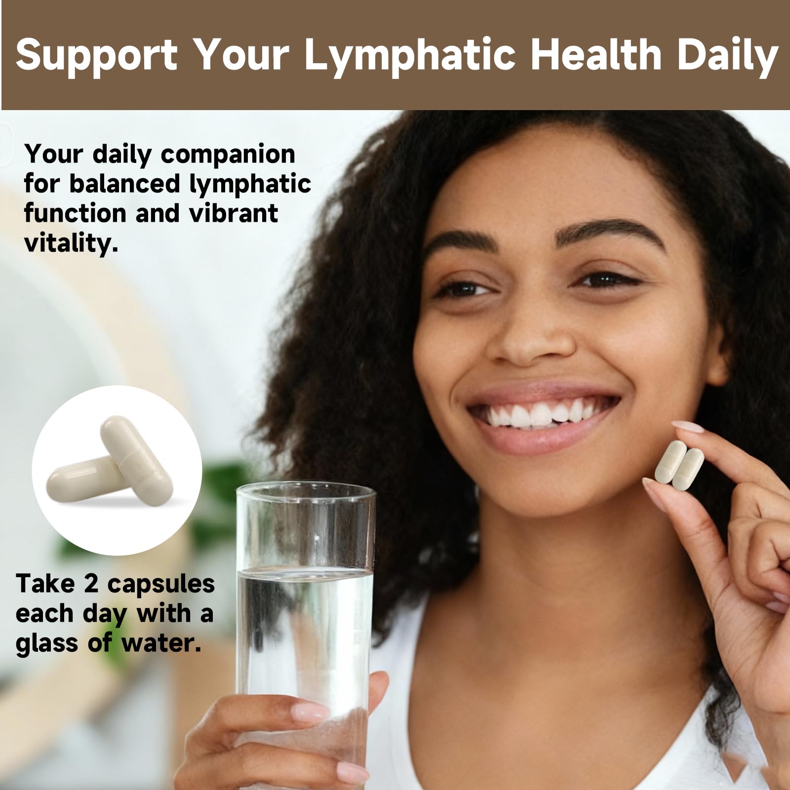 SpenHerb Lymphatic Drainage Capsules Supplements, 8-in-1 Herbal Lymphatic Blend Support Circulation and Natural Fluid Balance, Non-GMO Pure,60 Capsules/1 Pack SpenHerb buy supplements canada