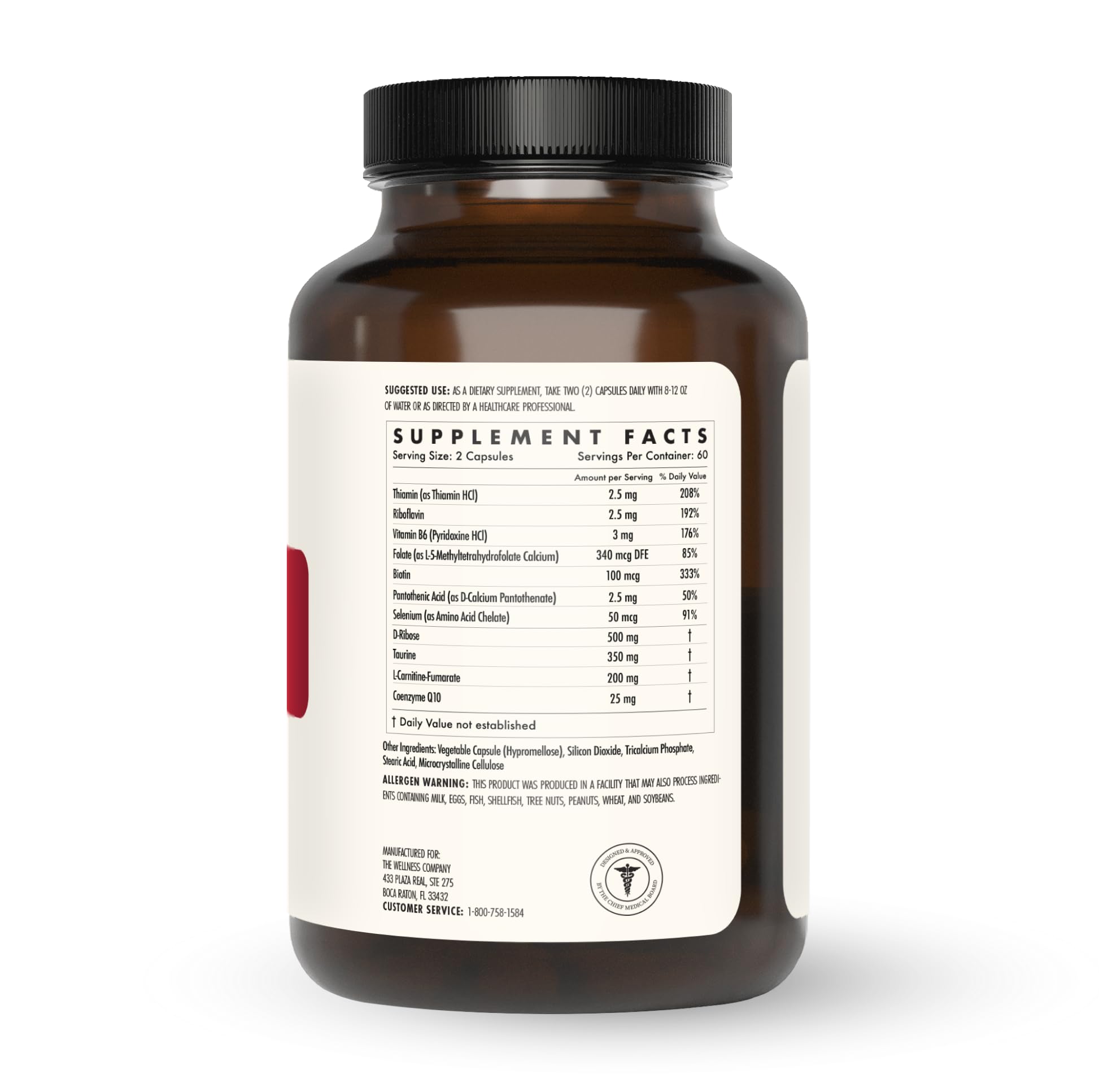 The Wellness Company Healthy Heart - Cardiovascular Strength, Blood Flow, Nitric Oxide Production & Healthy Cholesterol Levels | 120ct (2 Month Supply) The Wellness Company buy supplements canada