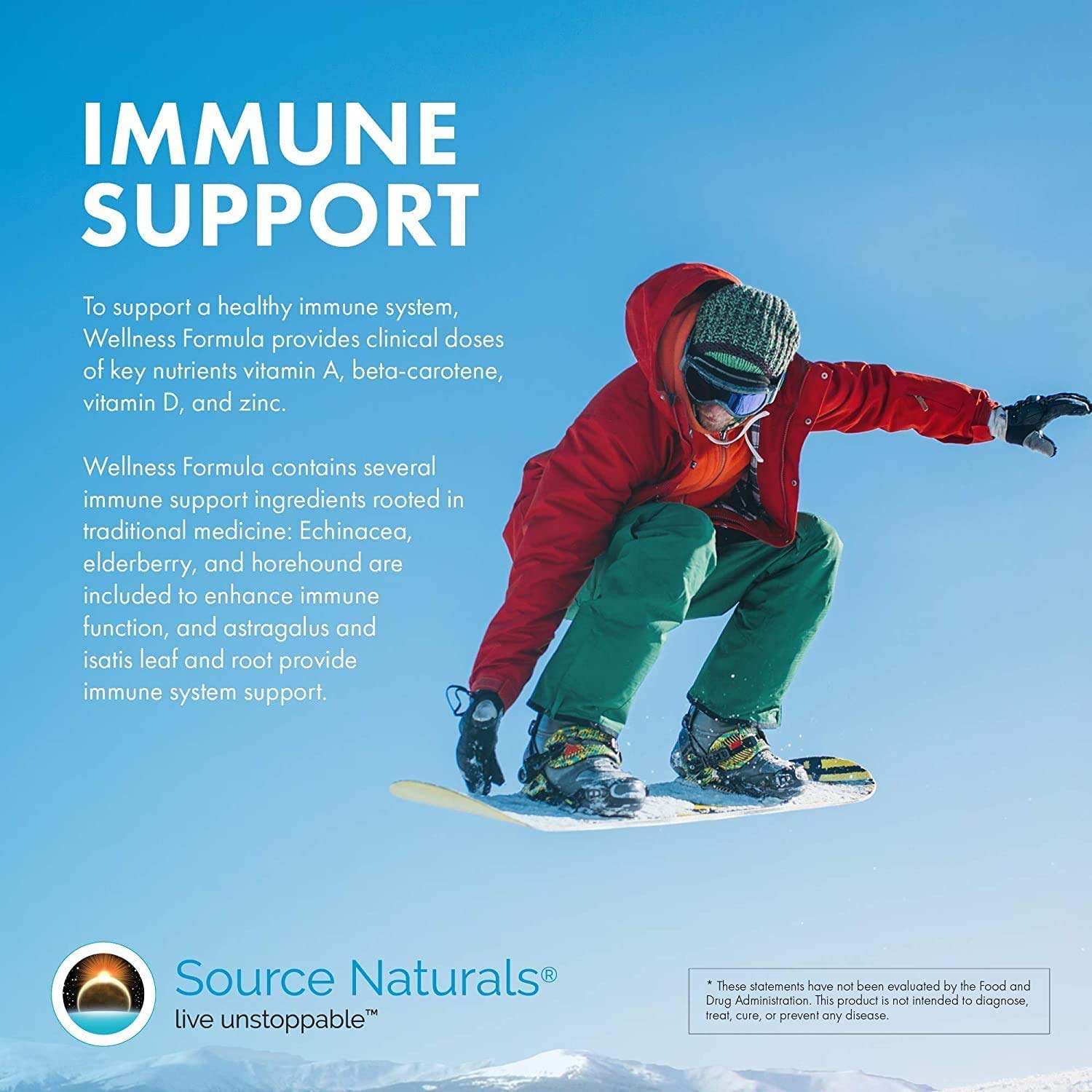 Source Naturals Wellness Formula Bio-Aligned Vitamins & Herbal Defense - Immune System Support Supplement & Immunity Booster - 45 Tablets Source Naturals buy supplements canada