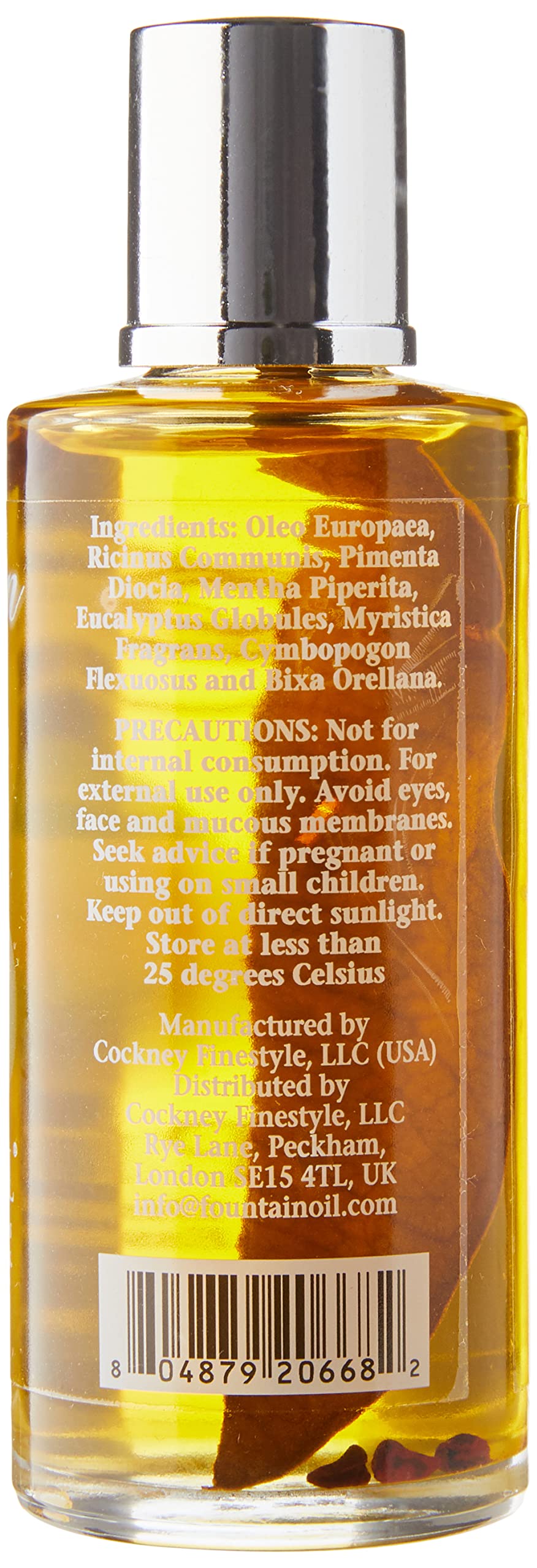 Fountain Pimento Oil for Massage Therapy, Muscle and Joint Deep Tissue Massage, Sore Muscle Balm Massage & Topical Herbal Rub (Pack of 2) Fountain buy supplements canada