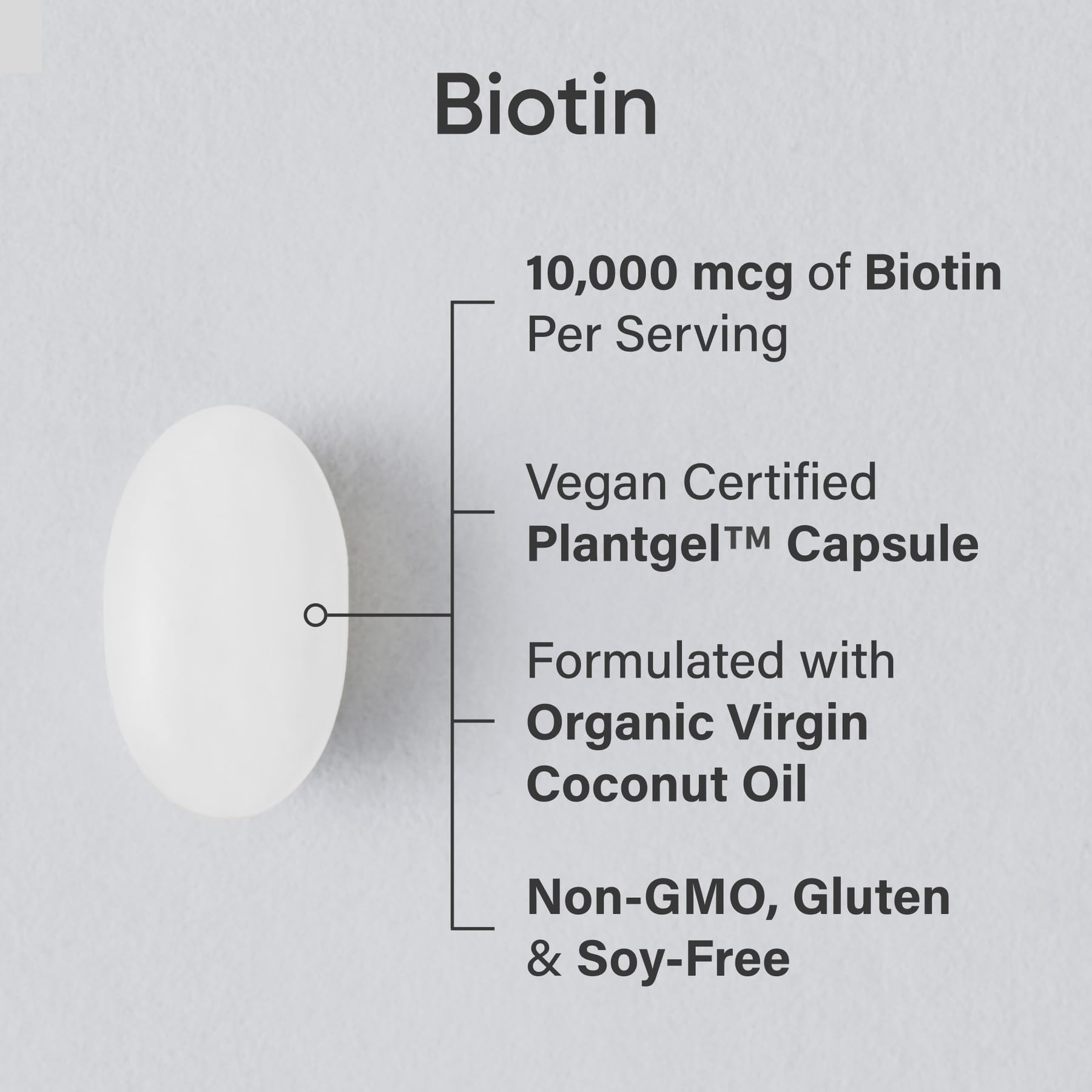 Sports Research® Biotin 10,000mcg with Organic Coconut Oil - Biotin (Vitamin B7) for Healthy Skin and Hair Support* - for Women and Men - Vegan, Non-GMO Sports Research buy supplements canada