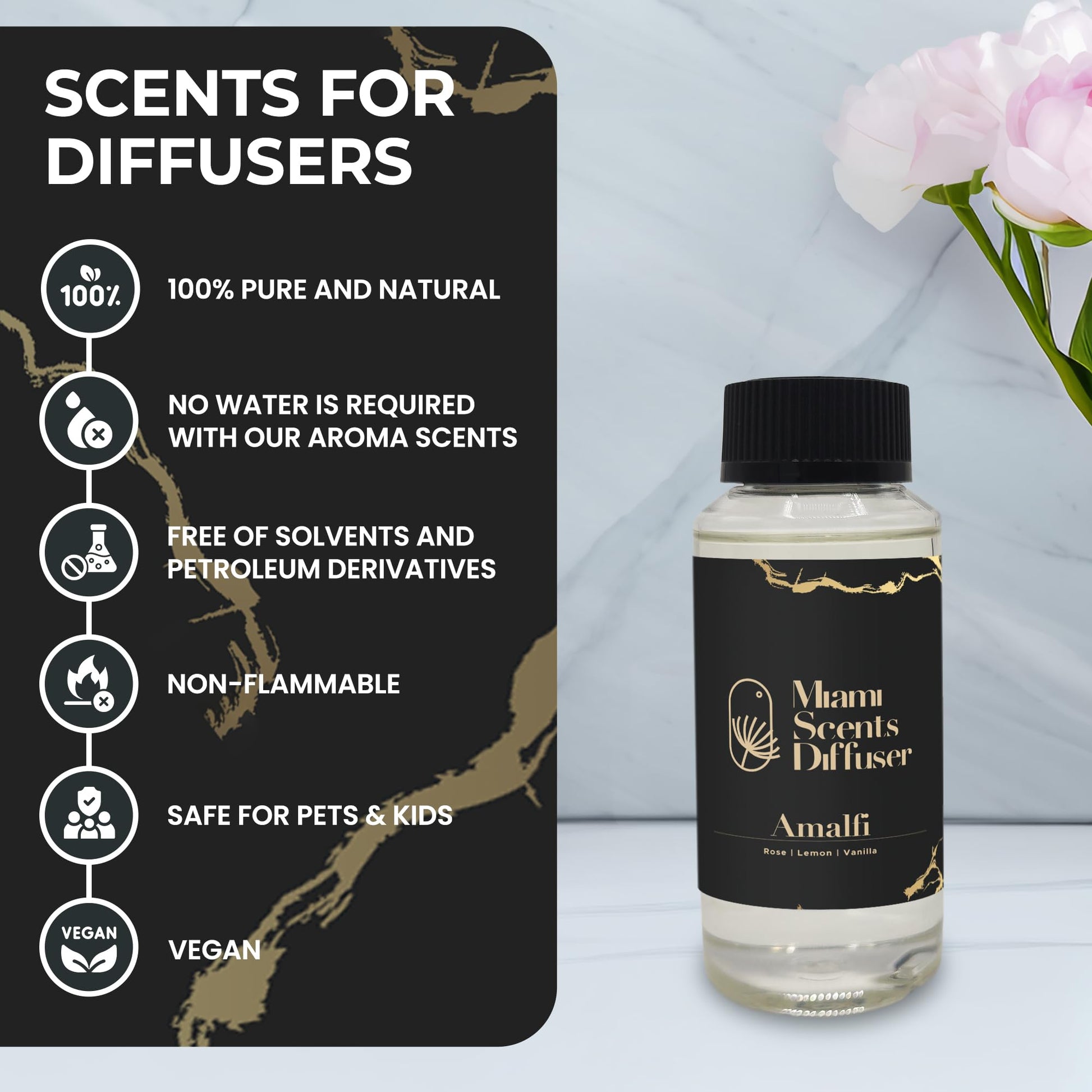 (Amalfi, 120 ml) Miami Scents Diffuser buy supplements canada