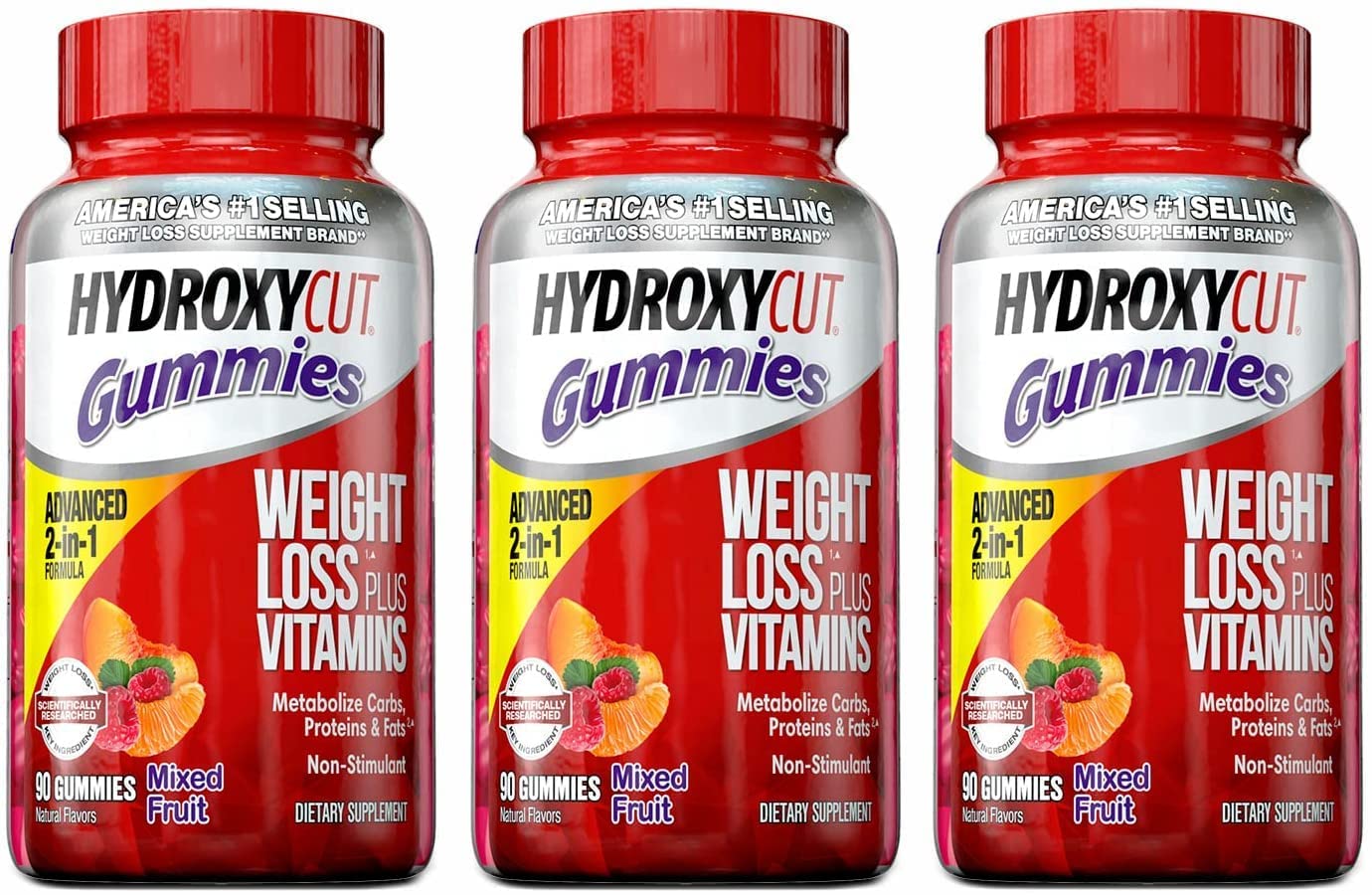 Hydroxycut Caffeine-Free Gummy for Women & Men | 15 Essential Vitamins & Minerals Hydroxycut buy supplements canada