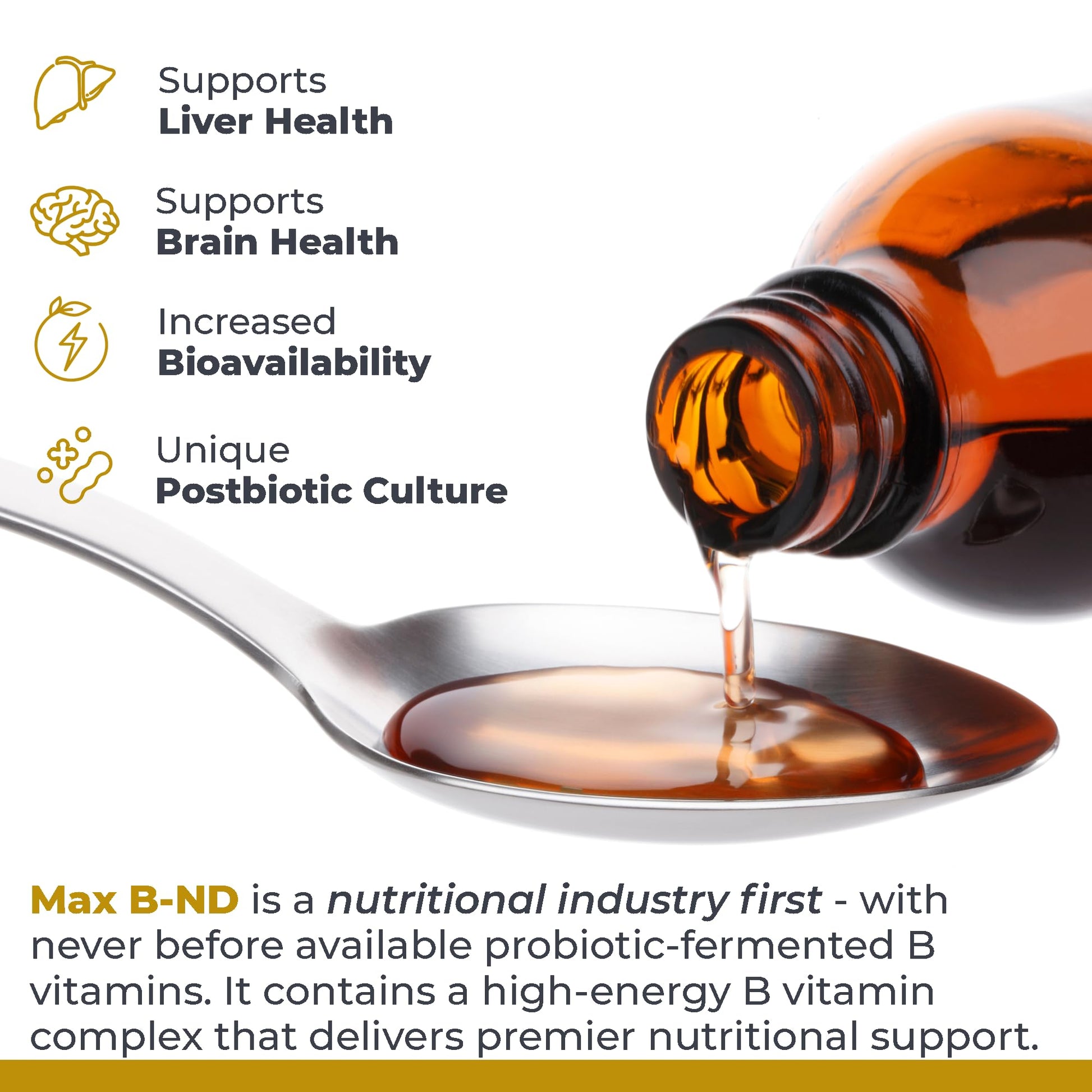 Premier Research Labs Max B-ND - Liquid Vitamin B Complex for Liver & Brain Health, Sublingual Drops for Men & Women with Thiamin, B12 & B6-8 Fl Oz Bottle Premier Research Labs buy supplements canada
