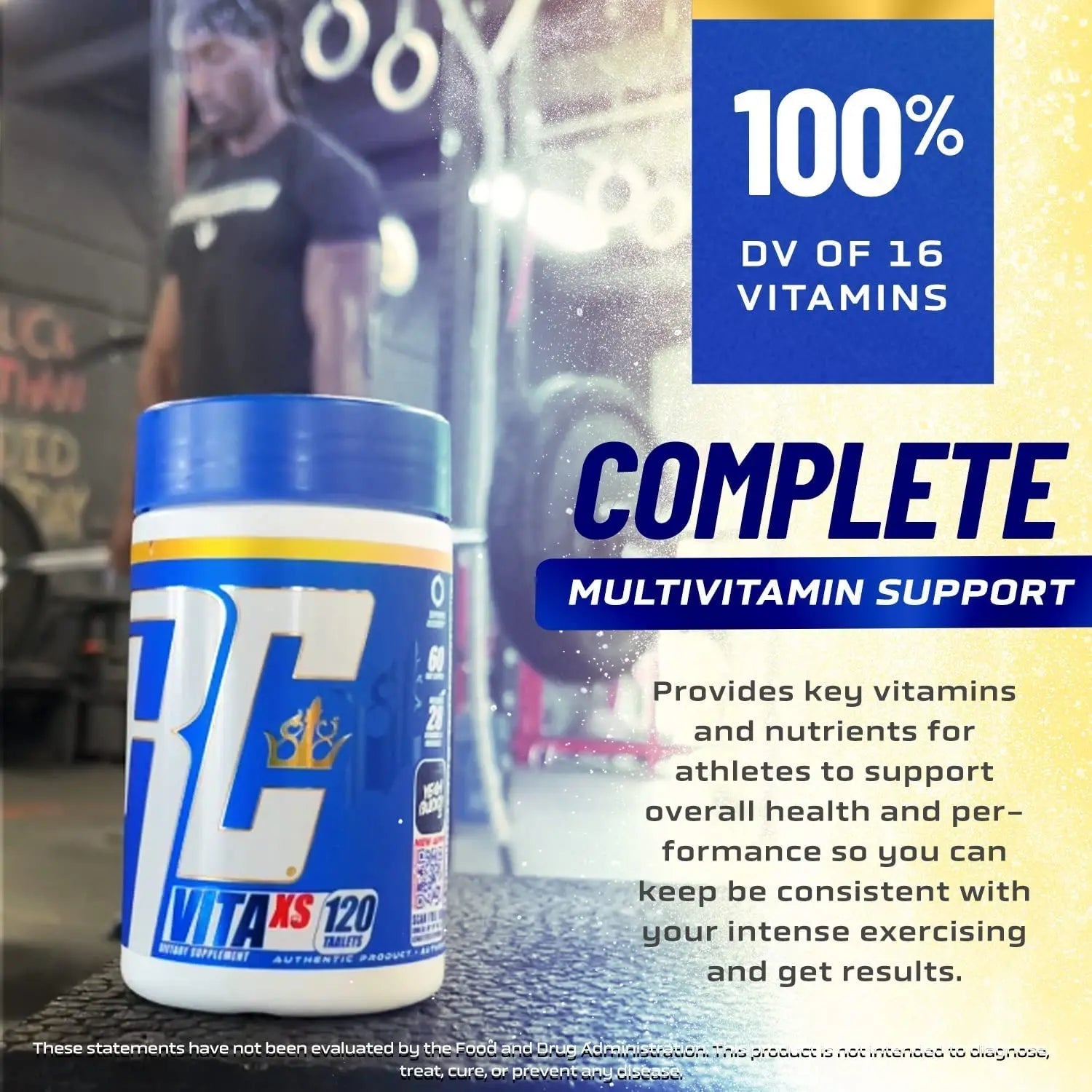 Ronnie Coleman Signature Series Vita XS Multivitamin for Men and Women, Daily Nutritional Support with B Vitamins and Minerals Ronnie Coleman Signature Series buy supplements canada