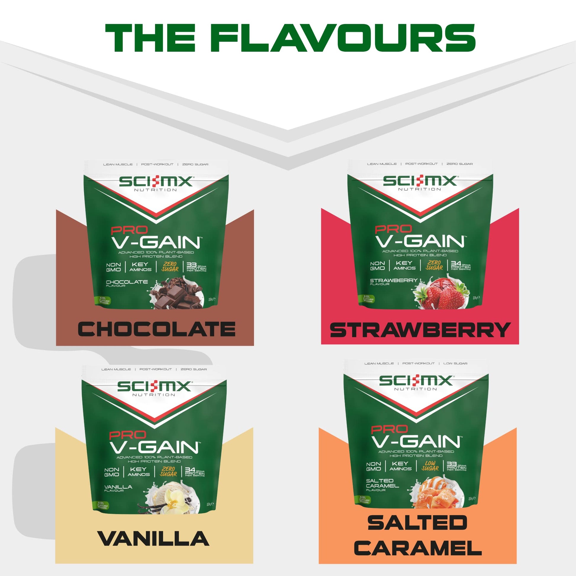 SCI-MX Pro-V Gain - 100% Vegan Vanilla Flavour Soy Protein Powder Isolate + B12 + Magnesium SCI-MX buy supplements canada