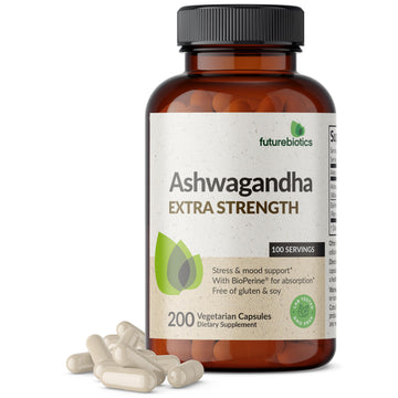 Futurebiotics Ashwagandha Extra Strength Stress & Mood Support with BioPerine Futurebiotics buy supplements canada