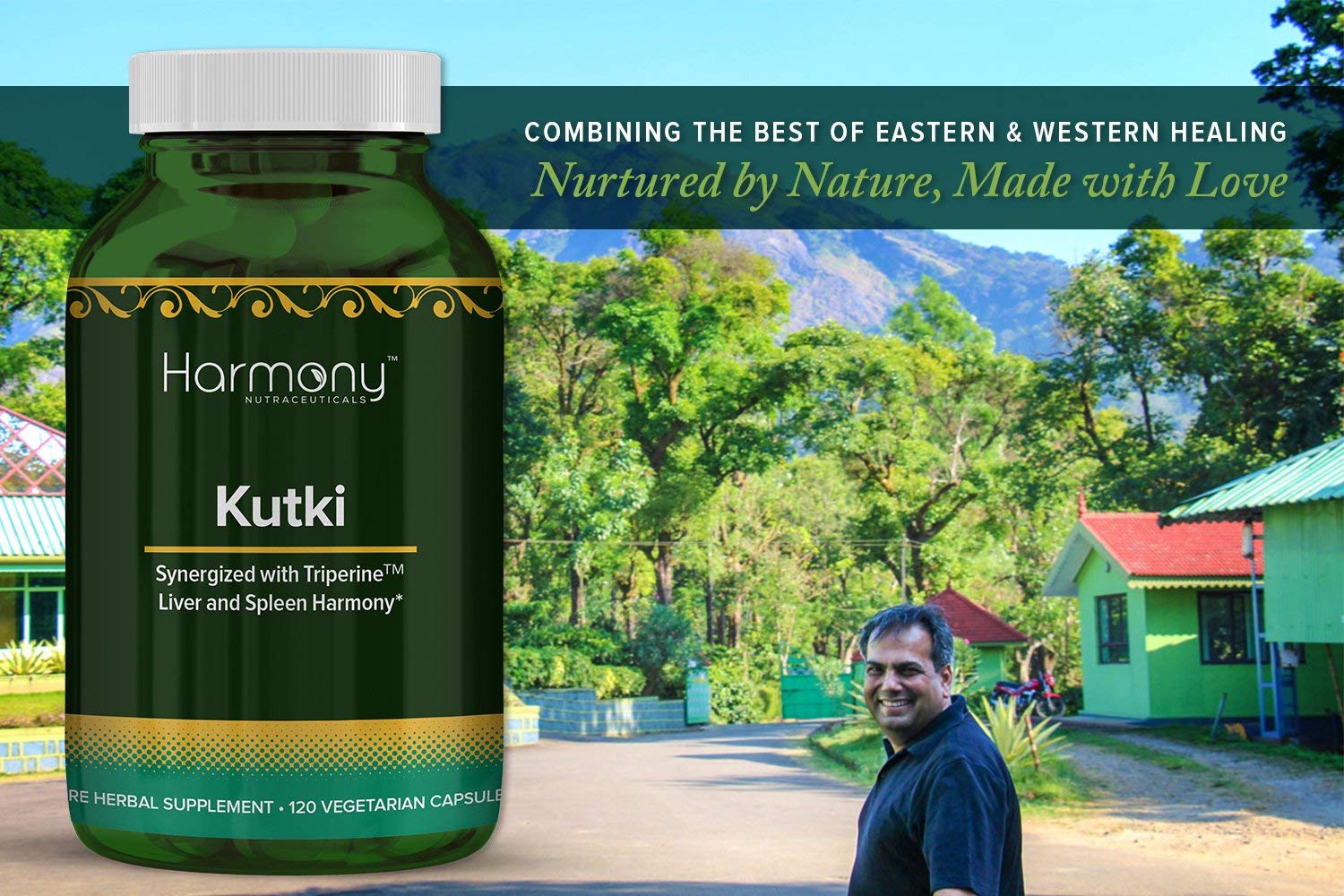 Kutki Supreme - Harmony Nutraceuticals Ayurvedic Medicine for Healthy Skin, Immune and Respiratory Systems - 120 Vegan Organic Capsules Harmony Nutraceuticals buy supplements canada