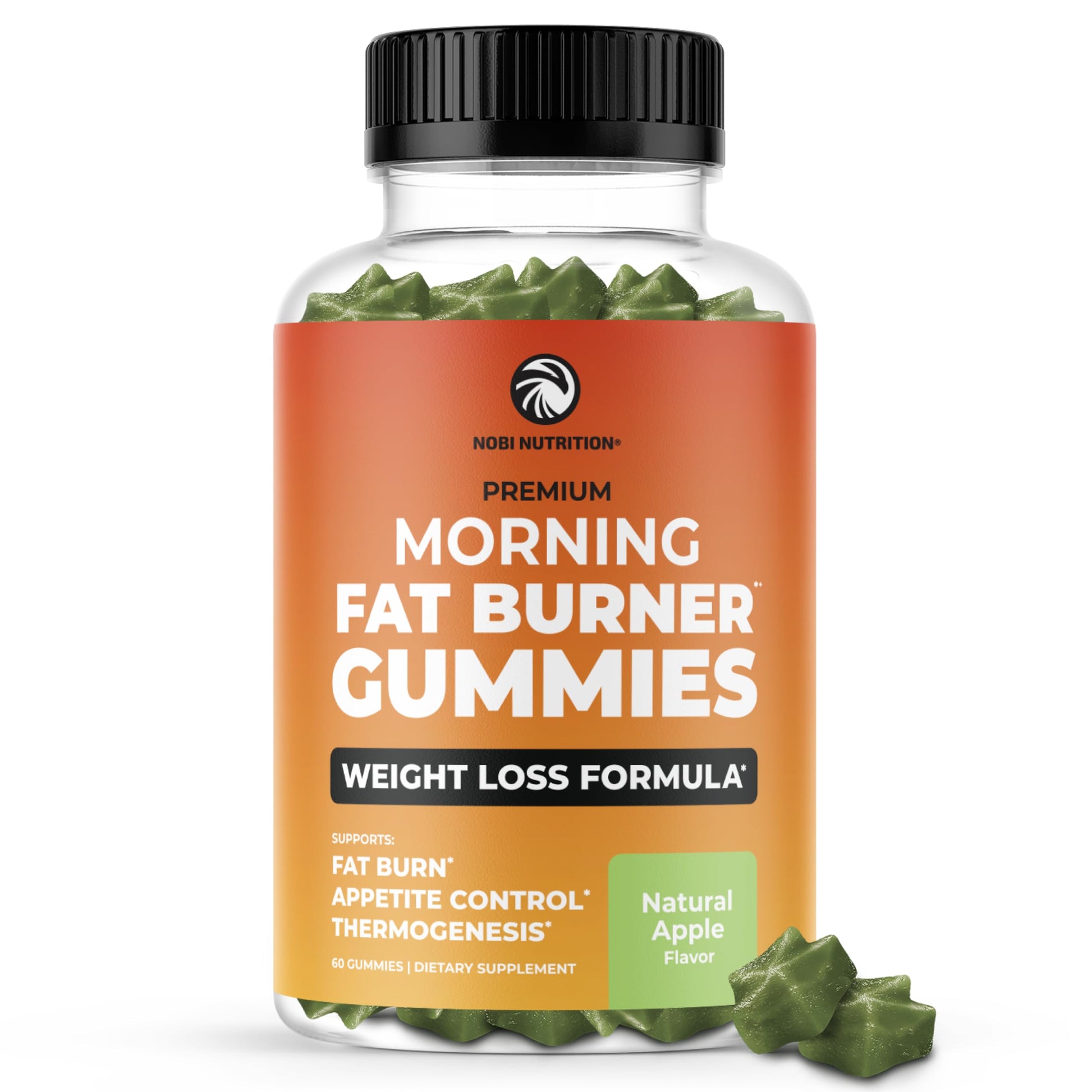 Morning Fat Burner Gummies for Weight Loss for Women & Men | Thermogenic Belly Nobi Nutrition buy supplements canada
