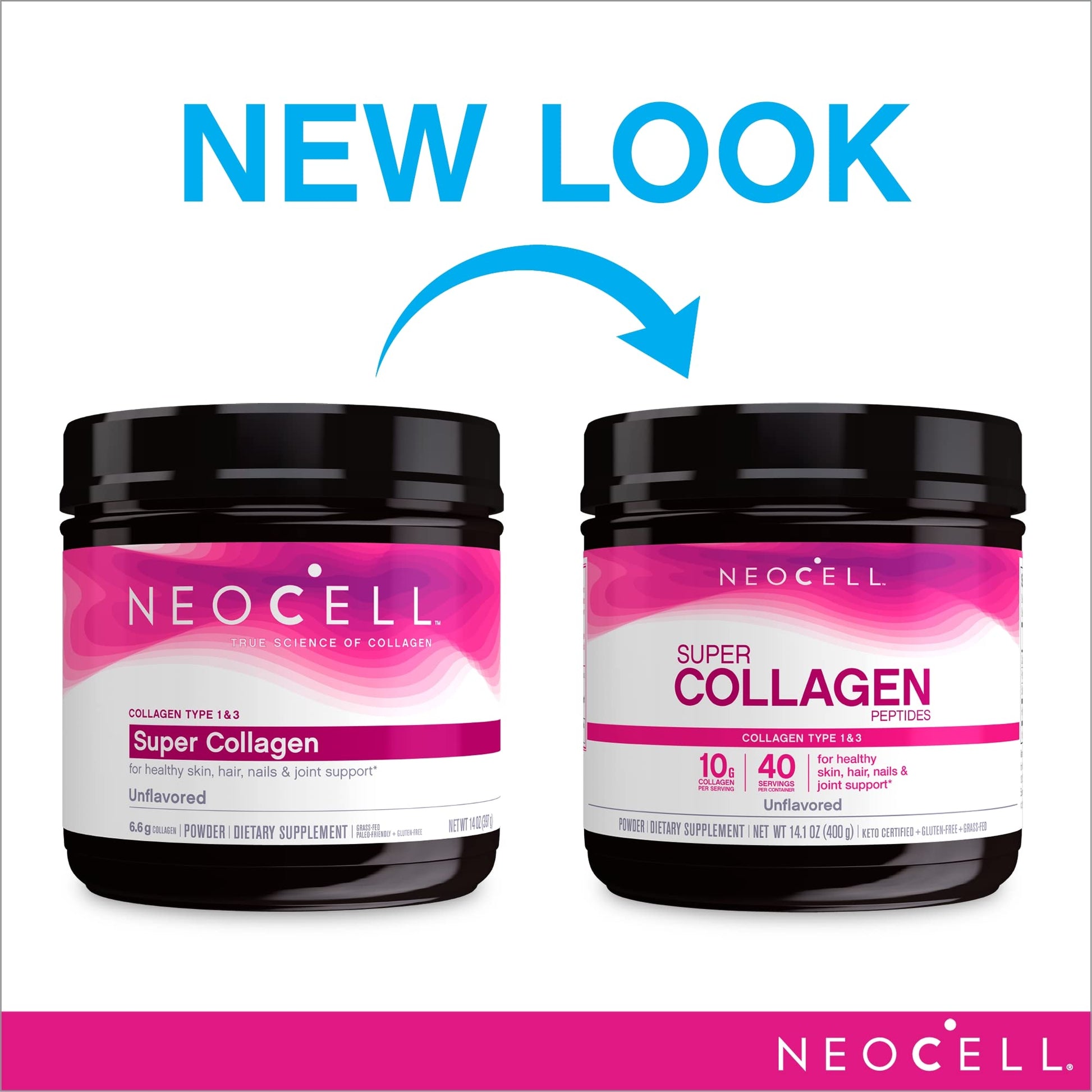 NeoCell Super Collagen Powder, 10g Collagen Peptides per Serving & Super Collagen NeoCell buy supplements canada