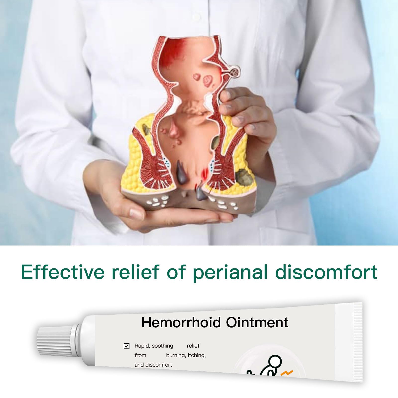 Pumei Hemorrhoid Cream,Herbal Hemorrhoid Ointment,Massage Hemorrhoids Ointment,for Men and Women Herbal Hemorrhoids Cream Pumei buy supplements canada