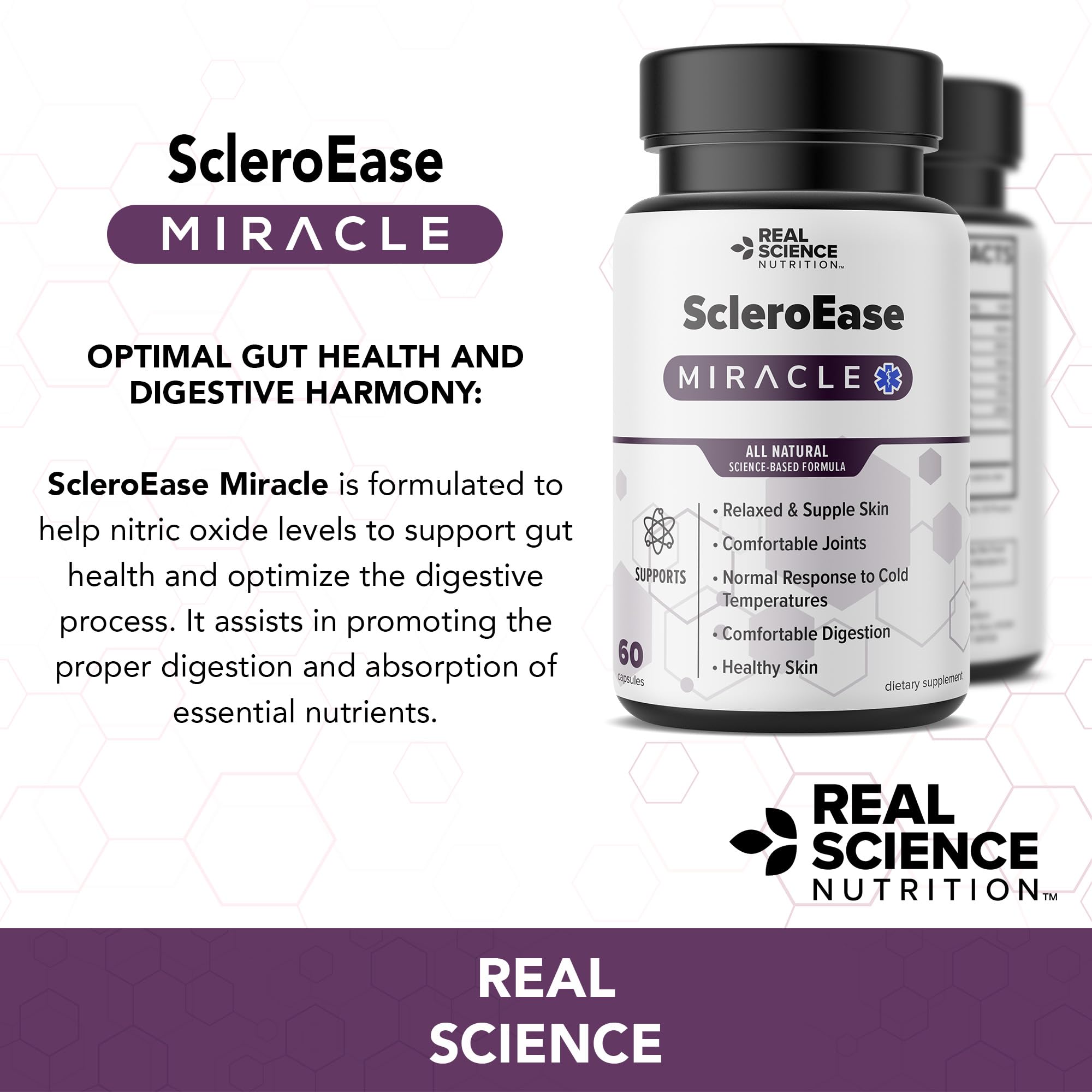 Real Science Nutrition ScleroEase Miracle Offers Relief to sufferers of Scleroderma, Supporting Flexible & Supple Skin, Comfortable Joint Movement, Comfortable Digestion, and Healthy Skin Real Science Nutrition buy supplements canada