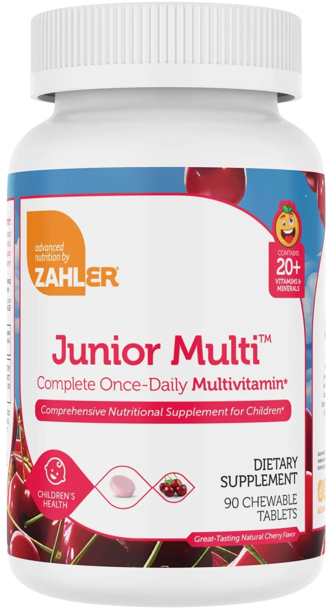 Zahler Kids Multivitamin Chewable Vitamin Tablet - Complete One Daily Vitamins Supplement - Contains 20+ Minerals Zahler buy supplements canada