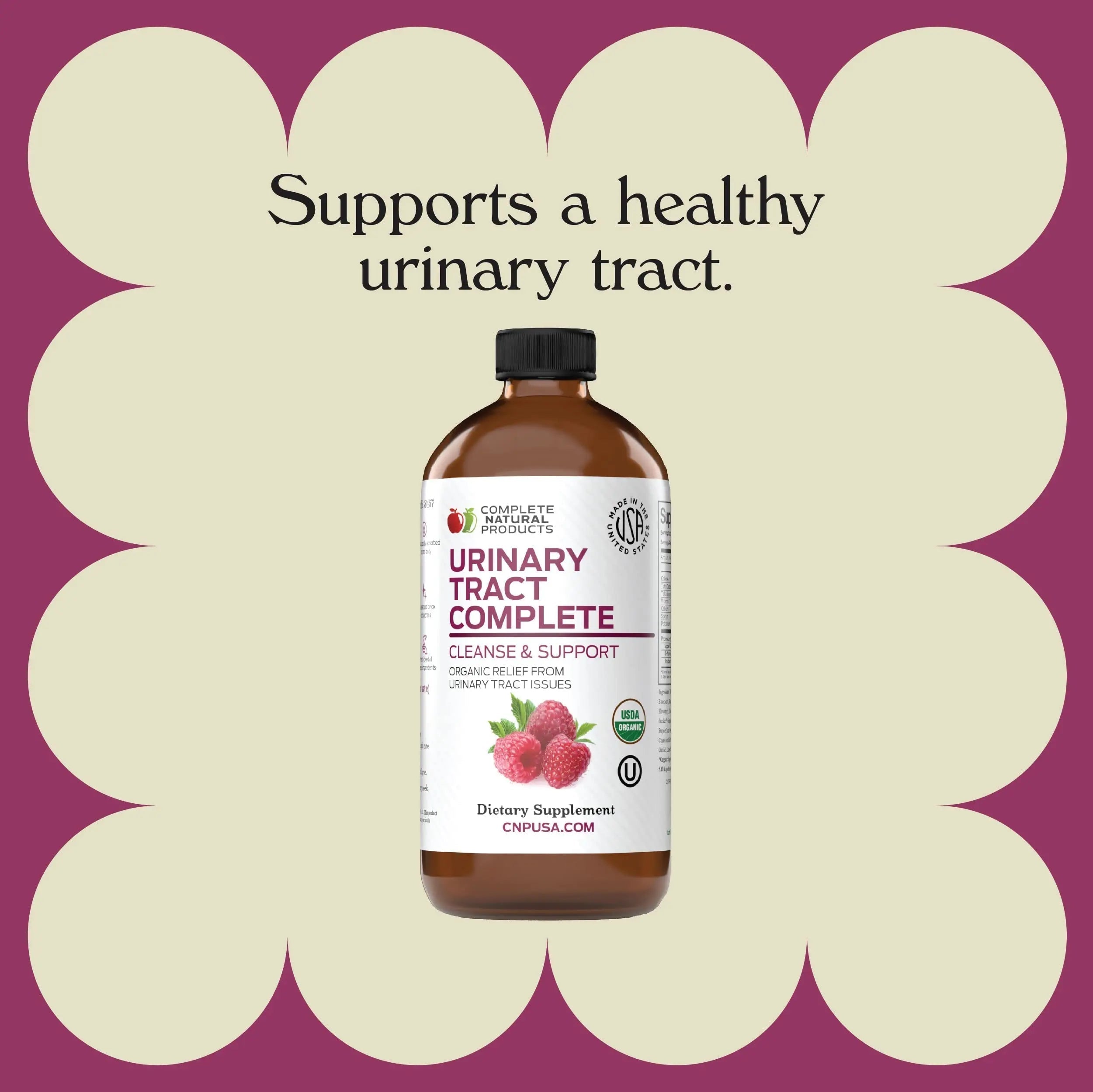 Complete Natural Products Urinary Tract Complete 8oz - Liquid Supplement for a Urinary Tract Cleanse, Defense, Health, and Treatment with Organic Cranberry & Organic D-Mannose Complete Natural Products buy supplements canada