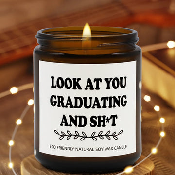 Joyseller Funny Graduation Gift for Her/Him, Look at You Graduation Candles for Party Decorations Joyseller buy supplements canada