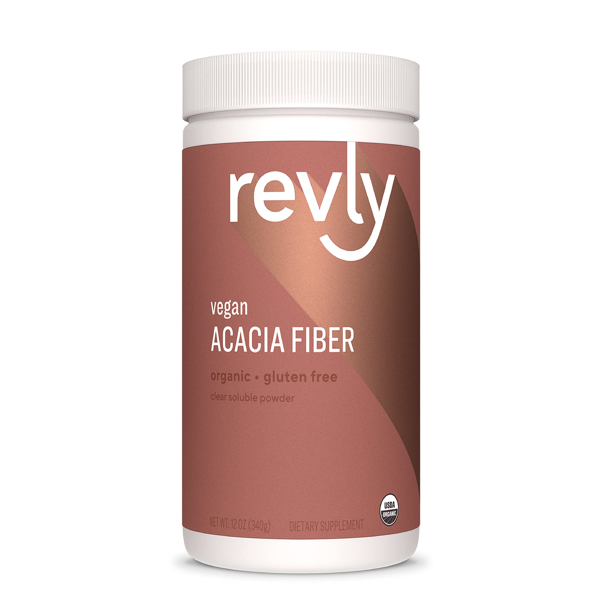 Amazon Brand - Revly Organic Acacia Fiber Powder, Supports Digestive Health Revly buy supplements canada