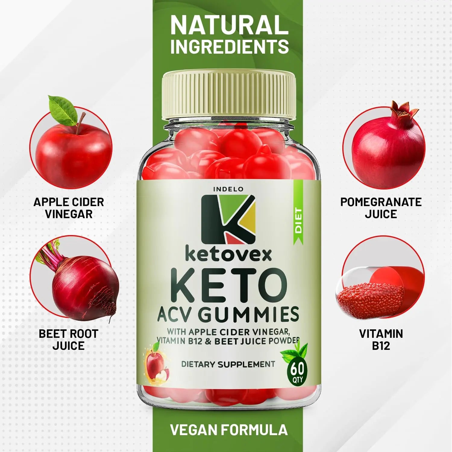 (3 Pack) Ketovex Keto BHB Gummies Advanced Formula, Ketovex BHB Weight Management ACV Gummies Reviews, Ketovex ACV Keto Vex BHB Gummy Gomitas Ketosis, Ketovex Gummies, B12 (180 Gummies) Indelo buy supplements canada