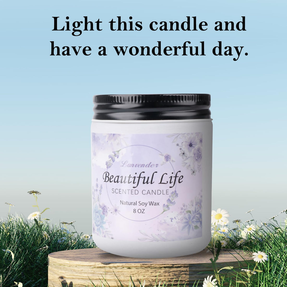 AMIDONSO Lavender Candles for Home Scented,8 oz Aromatherapy Candles Gift,45 Hour Long AMIDONSO buy supplements canada