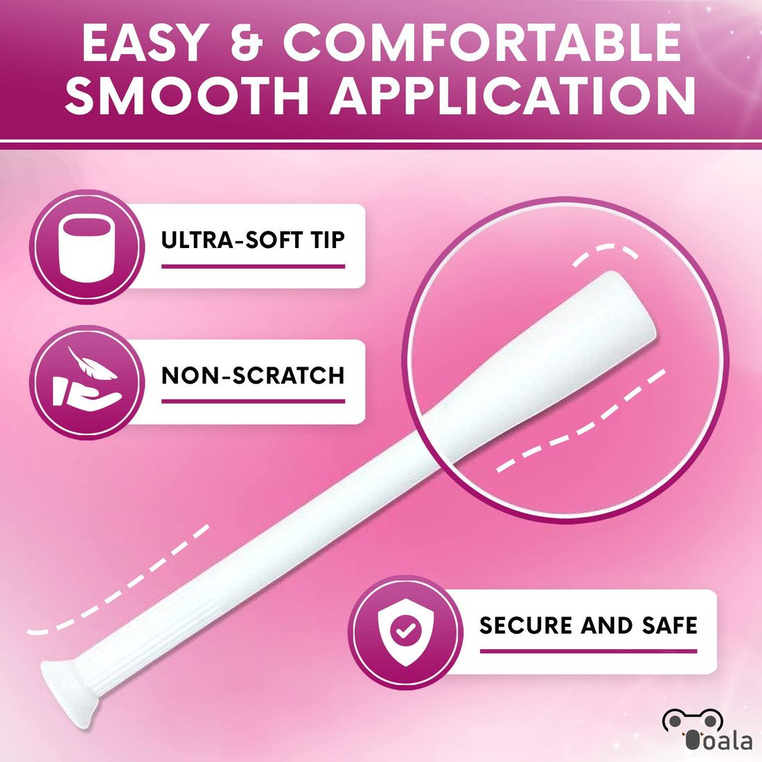 Ooala Disposable Vaginal Suppository Applicators (30-Pack) | Fits Most Brands, Pills, Tablets and Boric Acid Ooala buy supplements canada